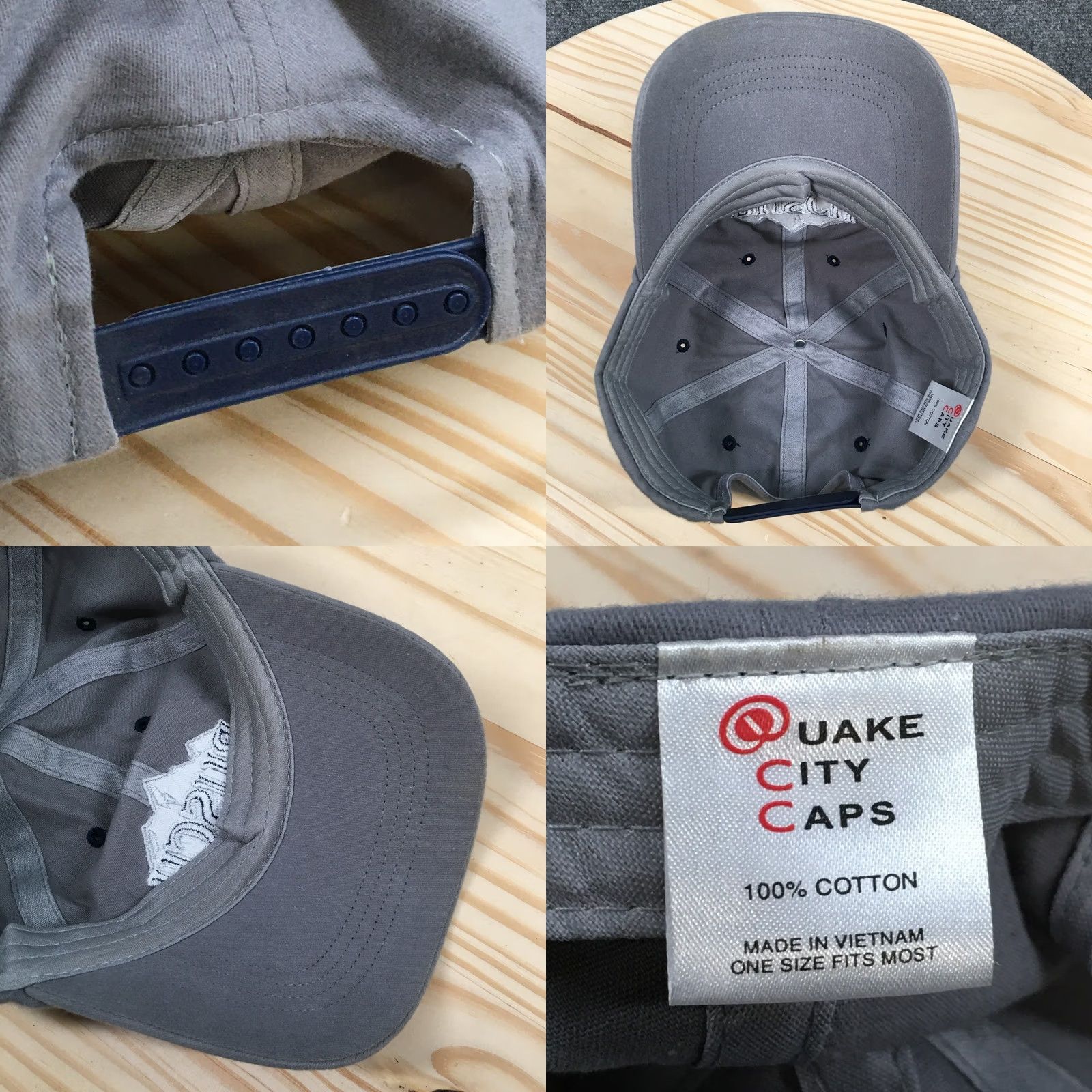 Logo 7 Busch Light Baseball Cap Hat Mens One Size Grey Embroidered Logo Adjustable Size ONE SIZE - 8 Thumbnail