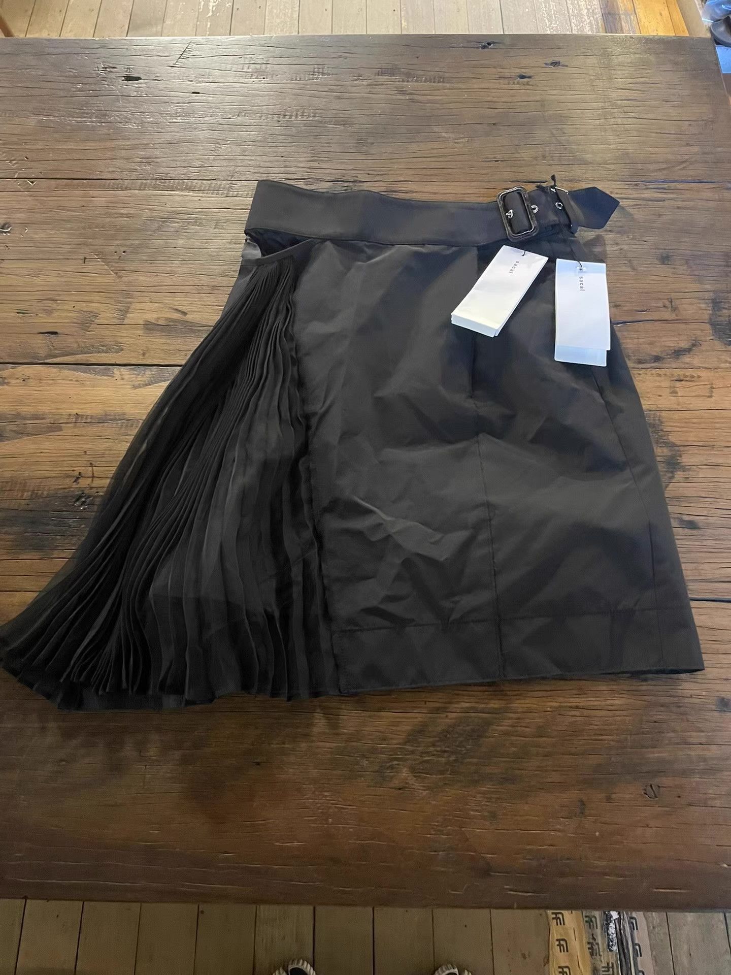Sacai Sacai 16SS Paneled Pleated Tulle Midi Skirt Ｑ25 Size 32" / US 10 / IT 46 - 9 Thumbnail