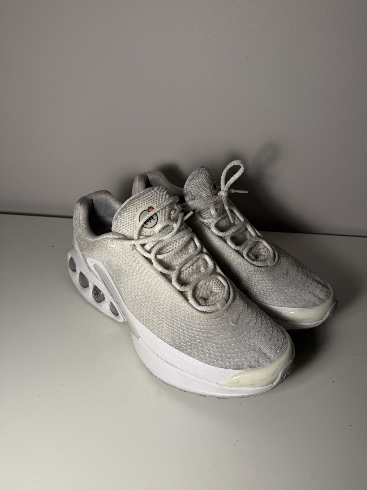 Nike Nike Air Max DN All White Size US 12 / EU 45 - 2 Thumbnail