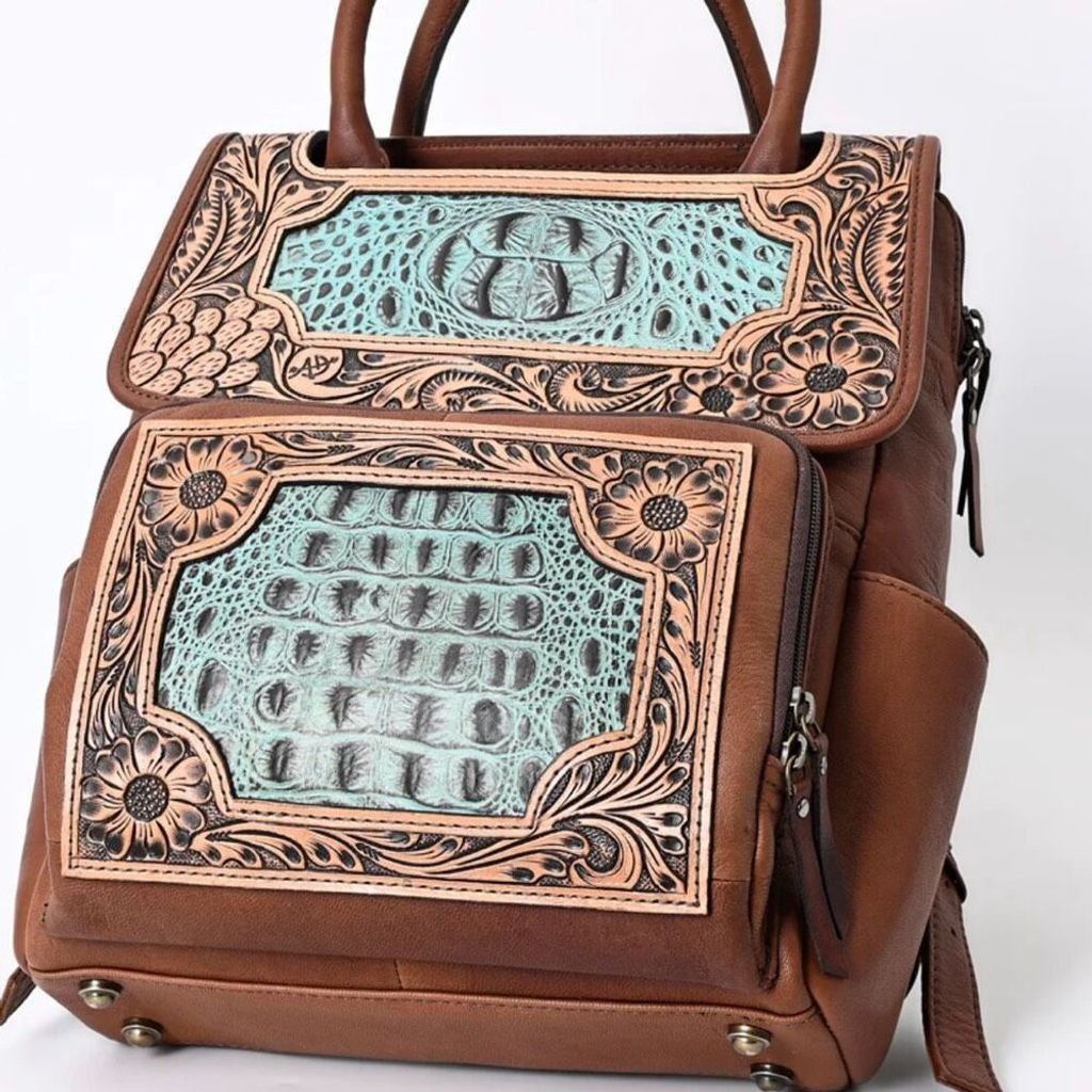 Other Backpack Genuine Western Leather Women Bag Eleanor New Size ONE SIZE - 3 Thumbnail