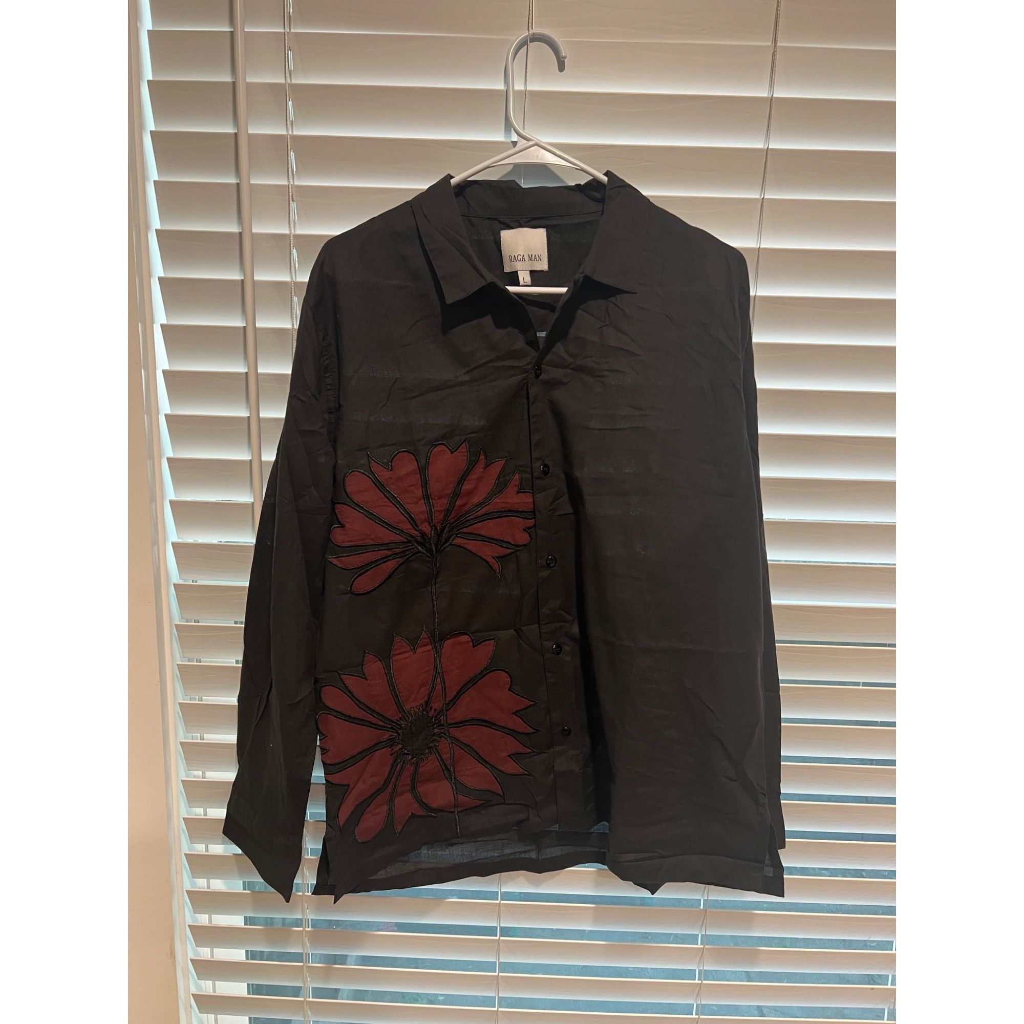 Other Raga Man Long Sleeve Button Up Shirt - Size L - NWOT Size US L / EU 52-54 / 3 - 3 Thumbnail