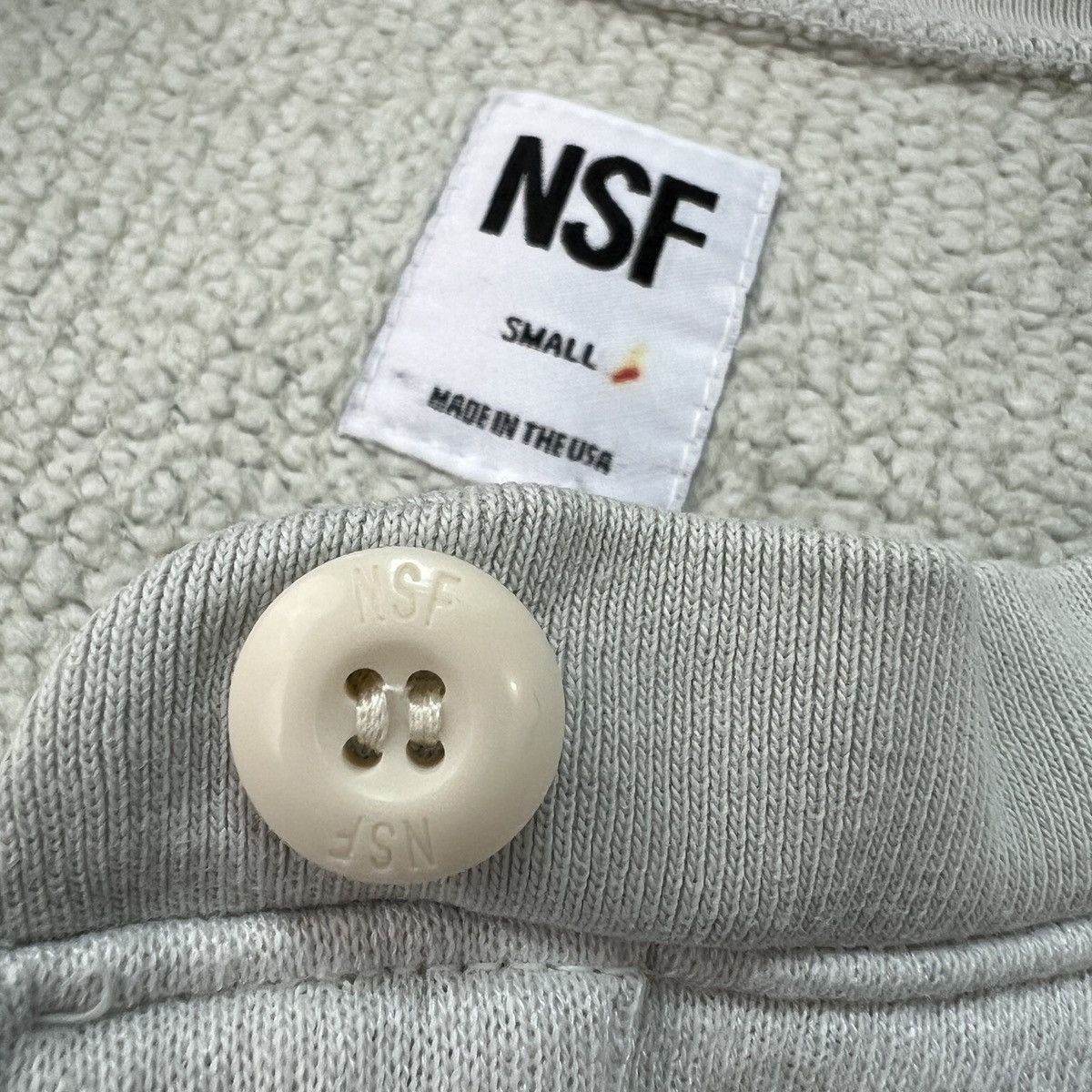 NSF NSF TERRYCLOTH Viscose Sweatshirt Size US S / EU 44-46 / 1 - 5 Thumbnail