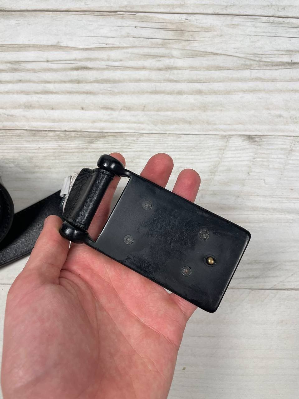 Oakley Vintage Oakley Leather Belt 00s Gorpcore Size ONE SIZE - 6 Thumbnail