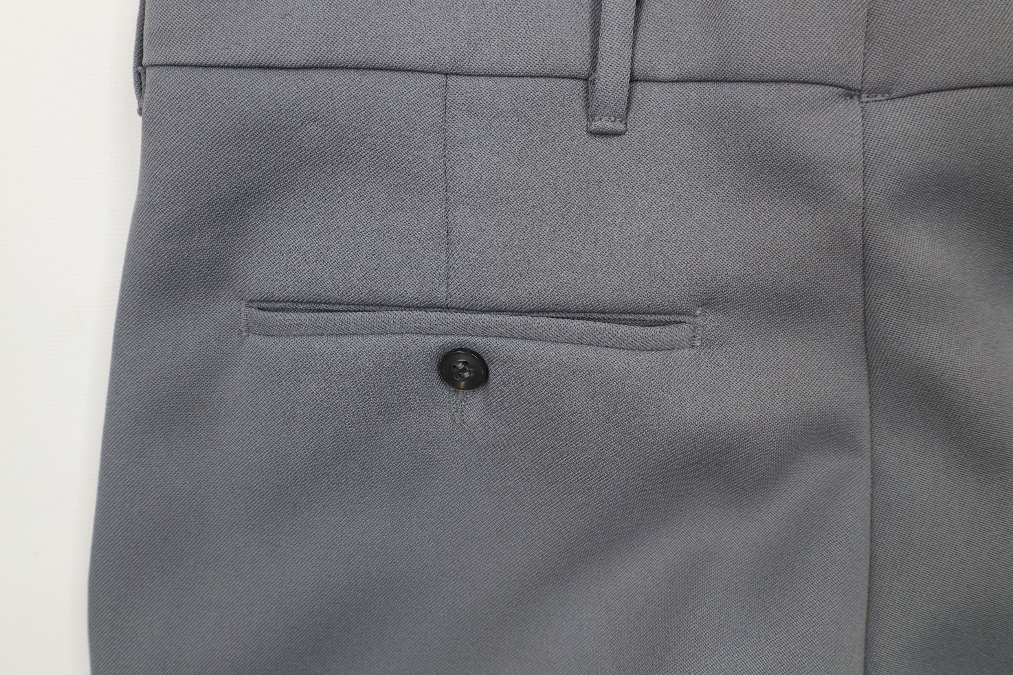 Vintage Vintage 70s Streetwear Flared Wide Leg Chino Pants Gray USA Size US 32 / EU 48 - 13 Thumbnail