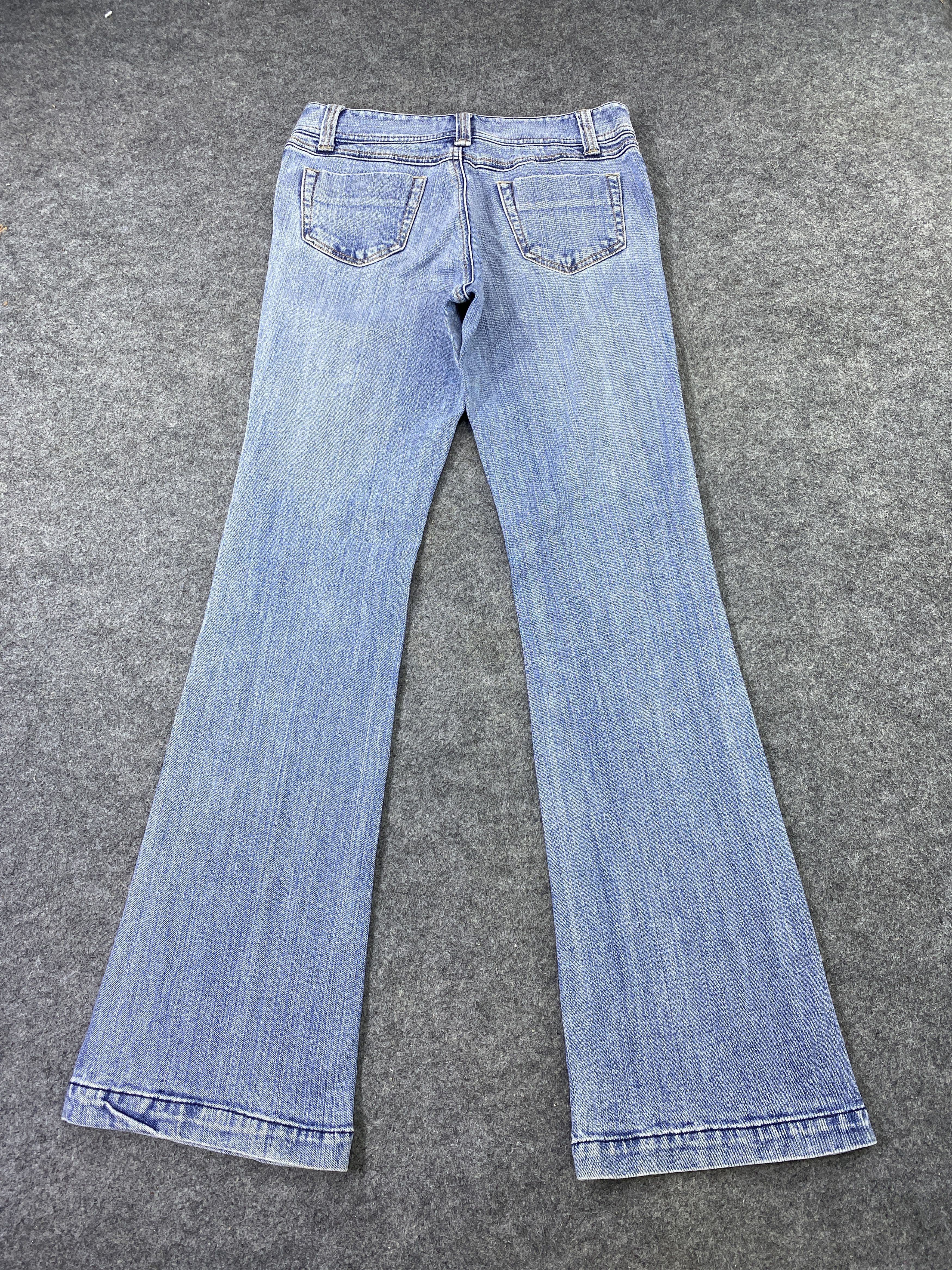 Japanese Brand Oririn Blue Wash bootcut Jeans - J997 Size 29" - 4 Thumbnail