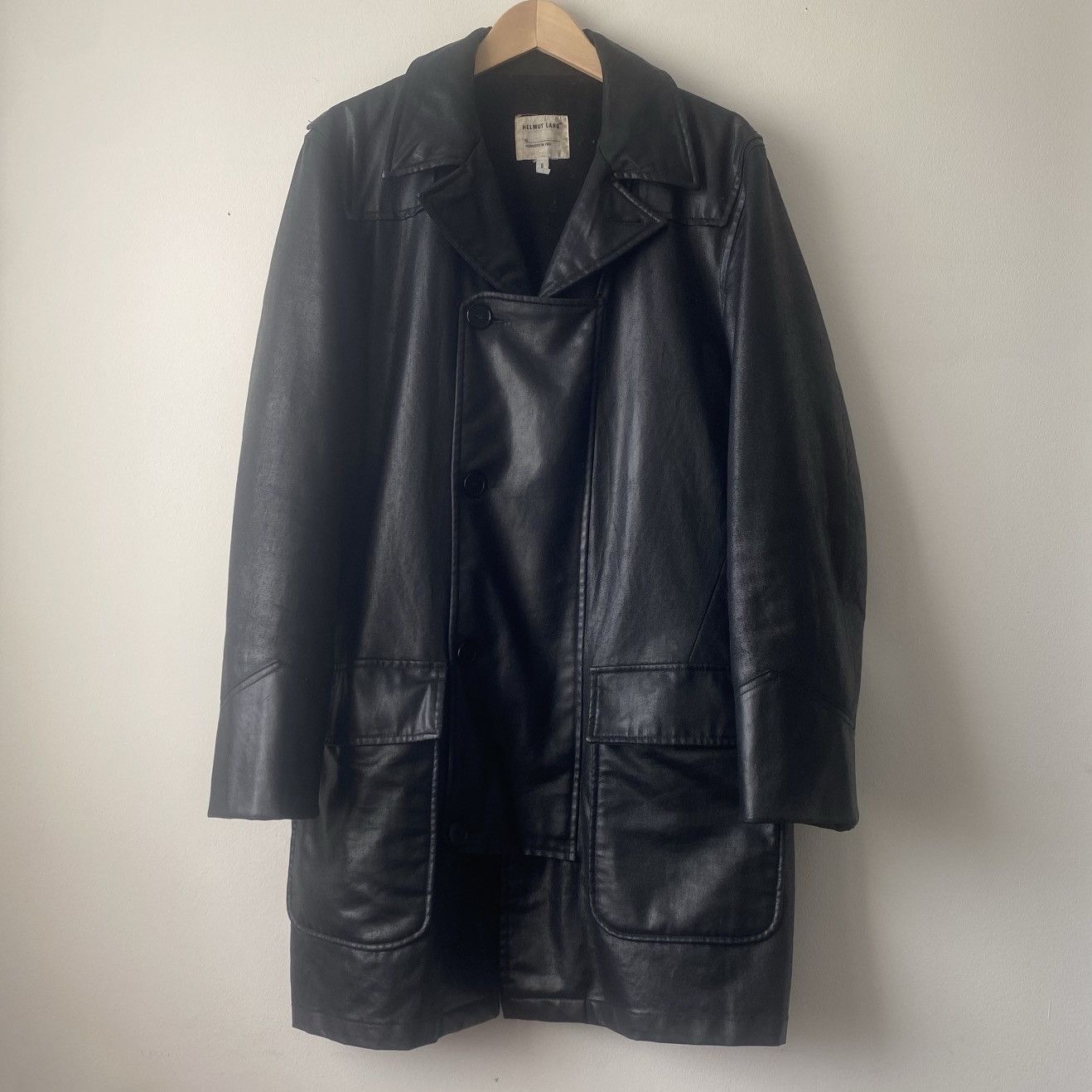 Online Helmut Lang Black Coat Jacket