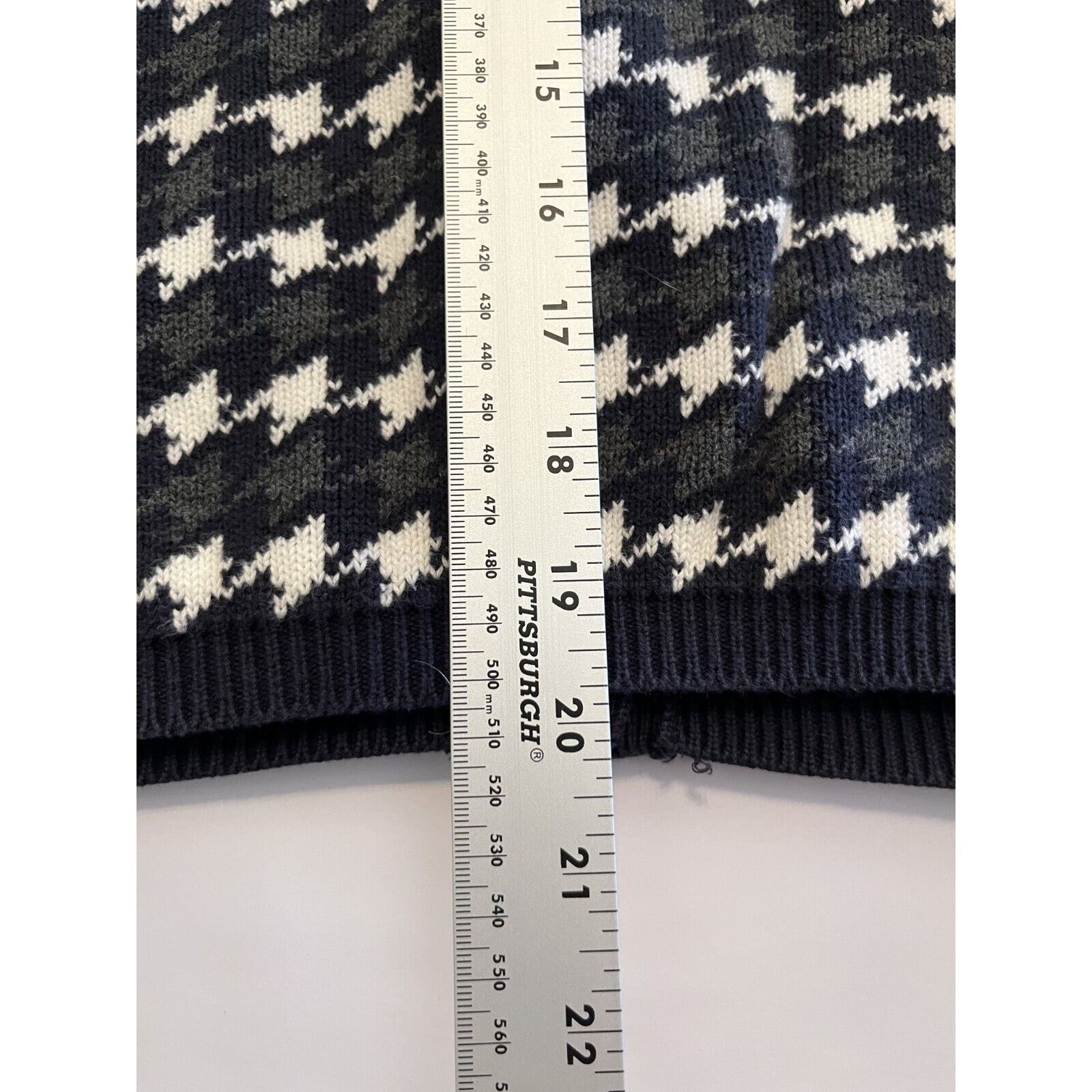 Tommy Hilfiger VTG Y2K Tommy Hilfiger Houndstooth Cardigan Japan Women’s L Size L / US 10 / IT 46 - 7 Thumbnail