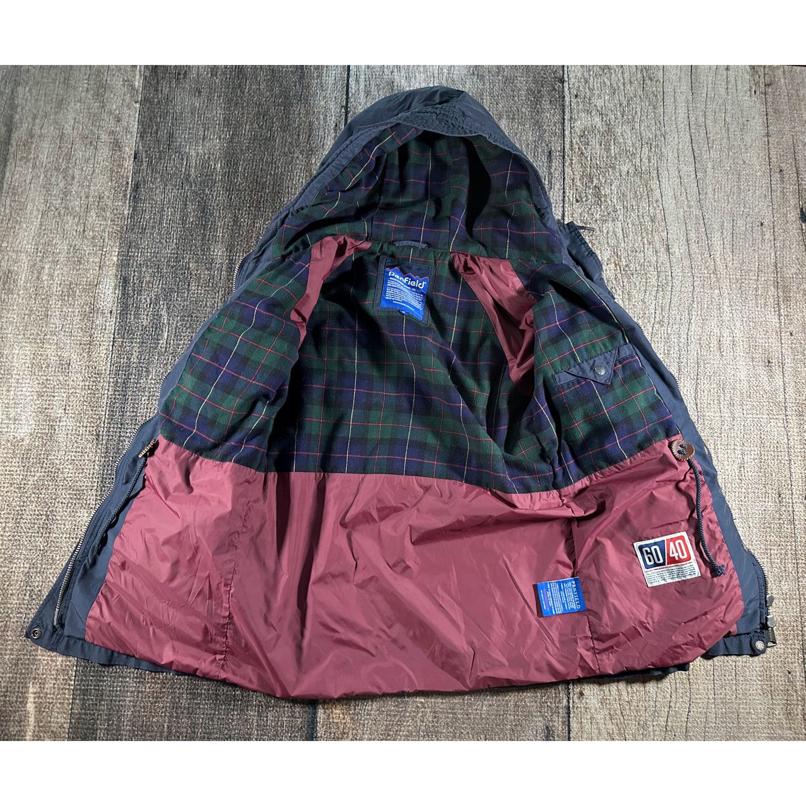 Penfield Penfield Navy Blue Kasson Hooded Mountain Men's Parka Jacket Size US M / EU 48-50 / 2 - 6 Thumbnail