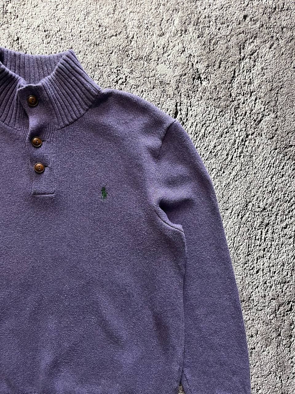 Ralph Lauren × Vintage Ralph Lauren Men's knit Turtleneck Slim Fil Jumper Sweater Size US L / EU 52-54 / 3 - 4 Thumbnail