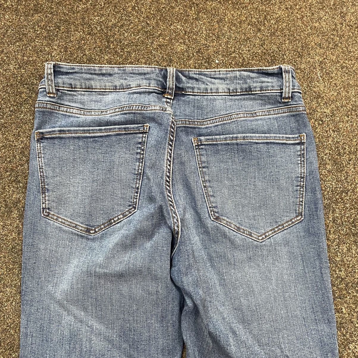 Vintage Vintage Y2K Flared Distressed Jeans Baggy Wide Leg Grunge 32 Size US 32 / EU 48 - 3 Thumbnail