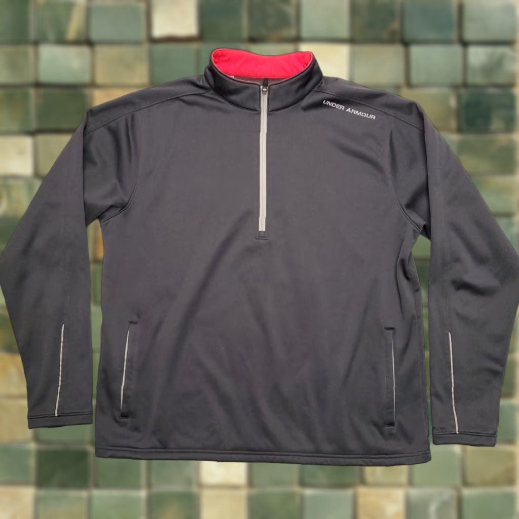 Under Armour Under Armour Sweater Men L Black Storm1/4 Zip Performance Fleece Pullover Jacket Size US L / EU 52-54 / 3 - 1 Thumbnail