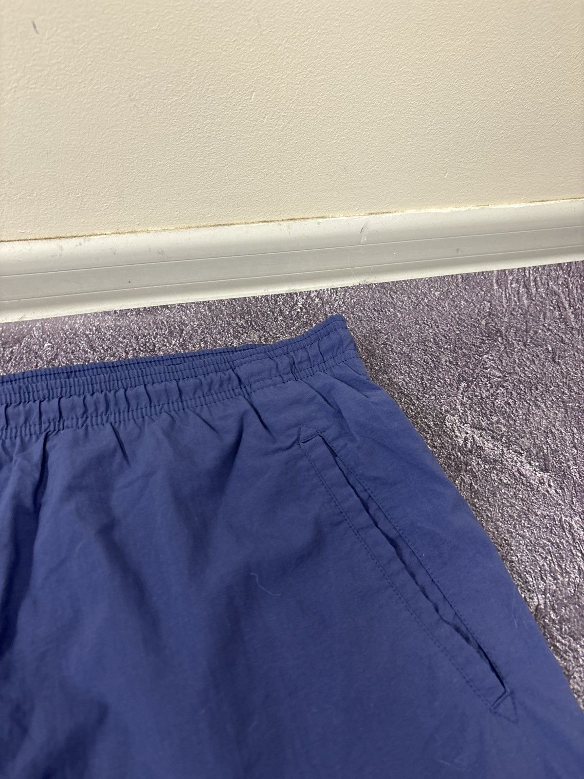 Nike Vintage 90s Nike Y2K Retro Hype Big Logo Swoosh Nylon Shorts Size US 34 / EU 50 - 7 Thumbnail