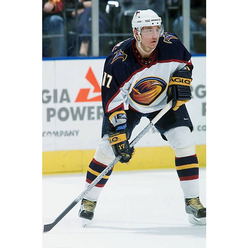 Ccm Atlanta Thrashers 90s CCM jersey L home NHL hockey vintage Size US L / EU 52-54 / 3 - 6 Thumbnail