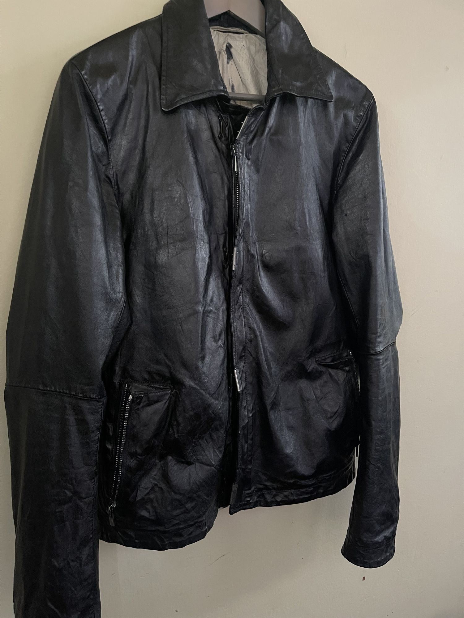 CCP Col. 33 Scarstitch Leather Jacket