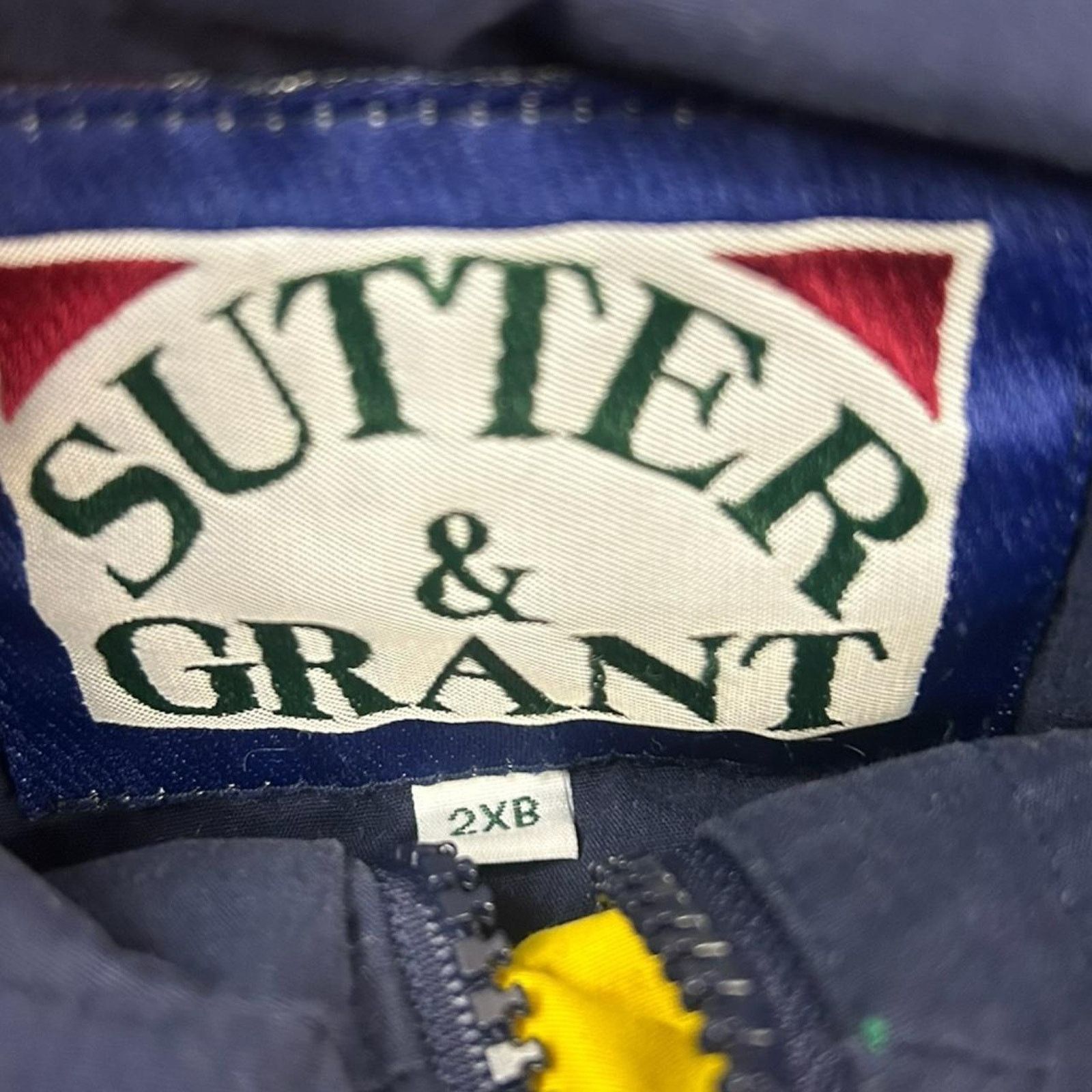 Vintage Y2k skater stripe windbreaker sutter & grant 2XB Size US XXL / EU 58 / 5 - 3 Thumbnail