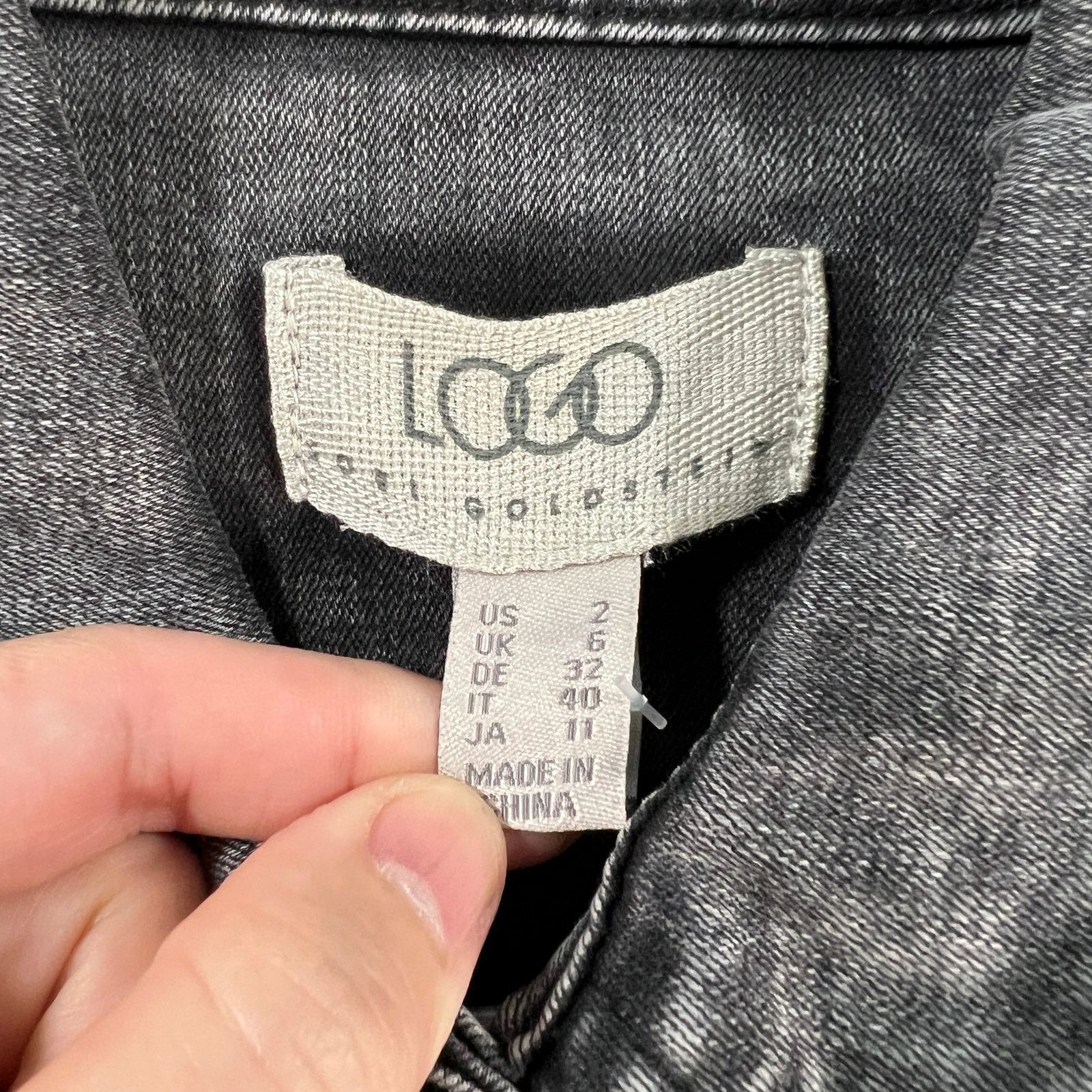Other LOGO by Lori Goldstein Jeans Jacket Womens Size 2 Size XS / US 0-2 / IT 36-38 - 3 Thumbnail
