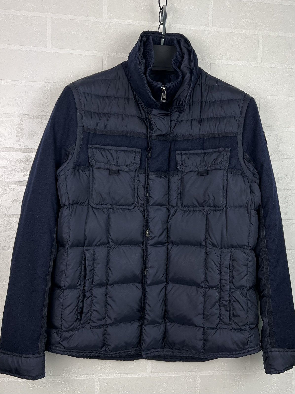 Moncler MONCLER Jacket Down Puffer BLAIS GIUBBOTTO Patch Logo Size US M / EU 48-50 / 2 - 10 Thumbnail