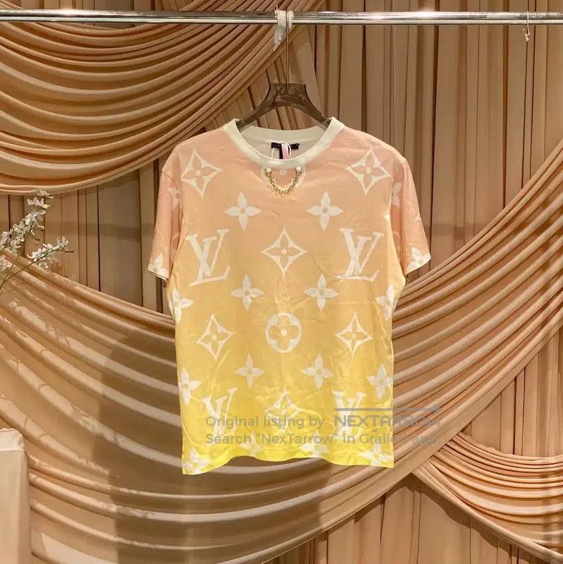 Louis Vuitton Louis Vuitton Color Block Cotton T. Size XL / US 12-14 / IT 48-50 - 1 Thumbnail
