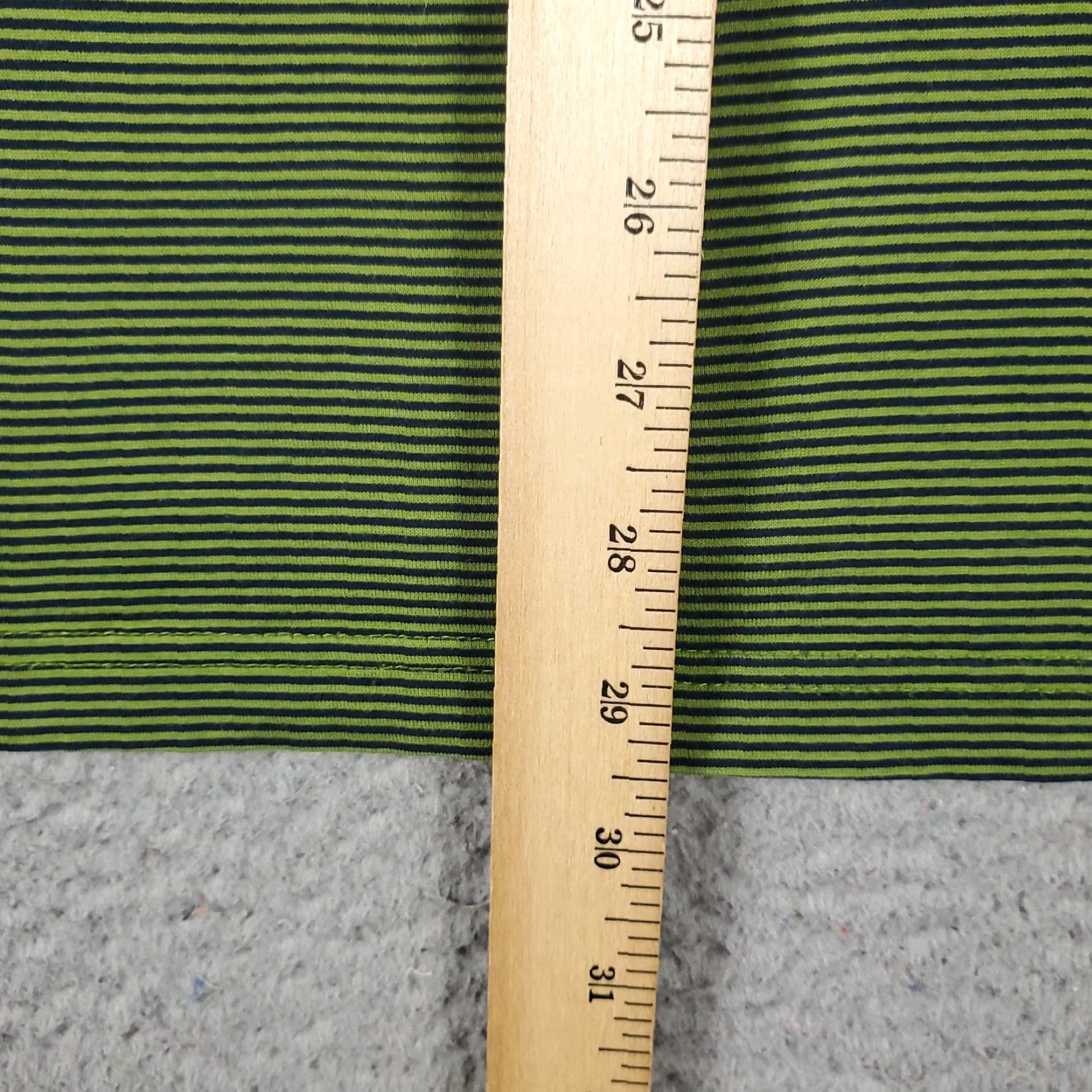Vintage Greg Norman Polo Shirt Men’s XL Green Striped Cotton Short Sleeve Mens Size US XL / EU 56 / 4 - 4 Thumbnail