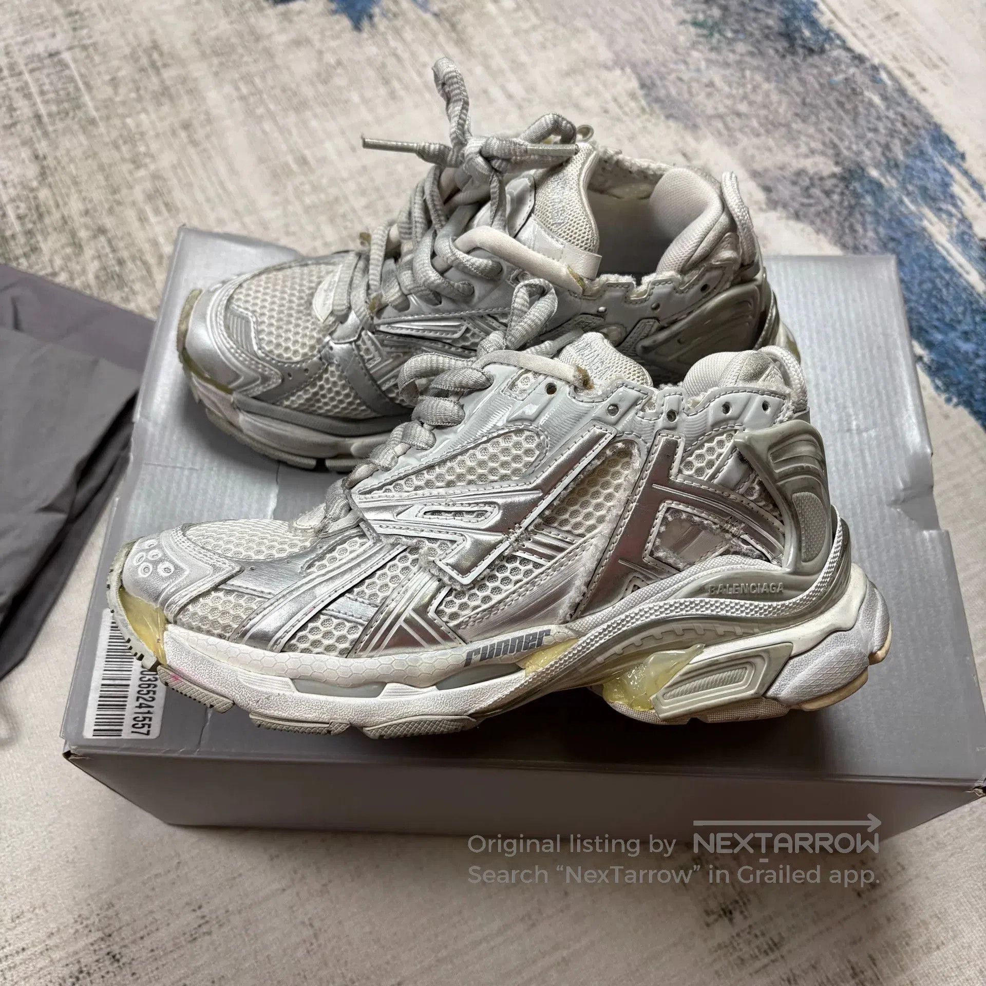 Balenciaga Balenciaga Runner Low. Size US 5 / IT 35 - 1 Thumbnail
