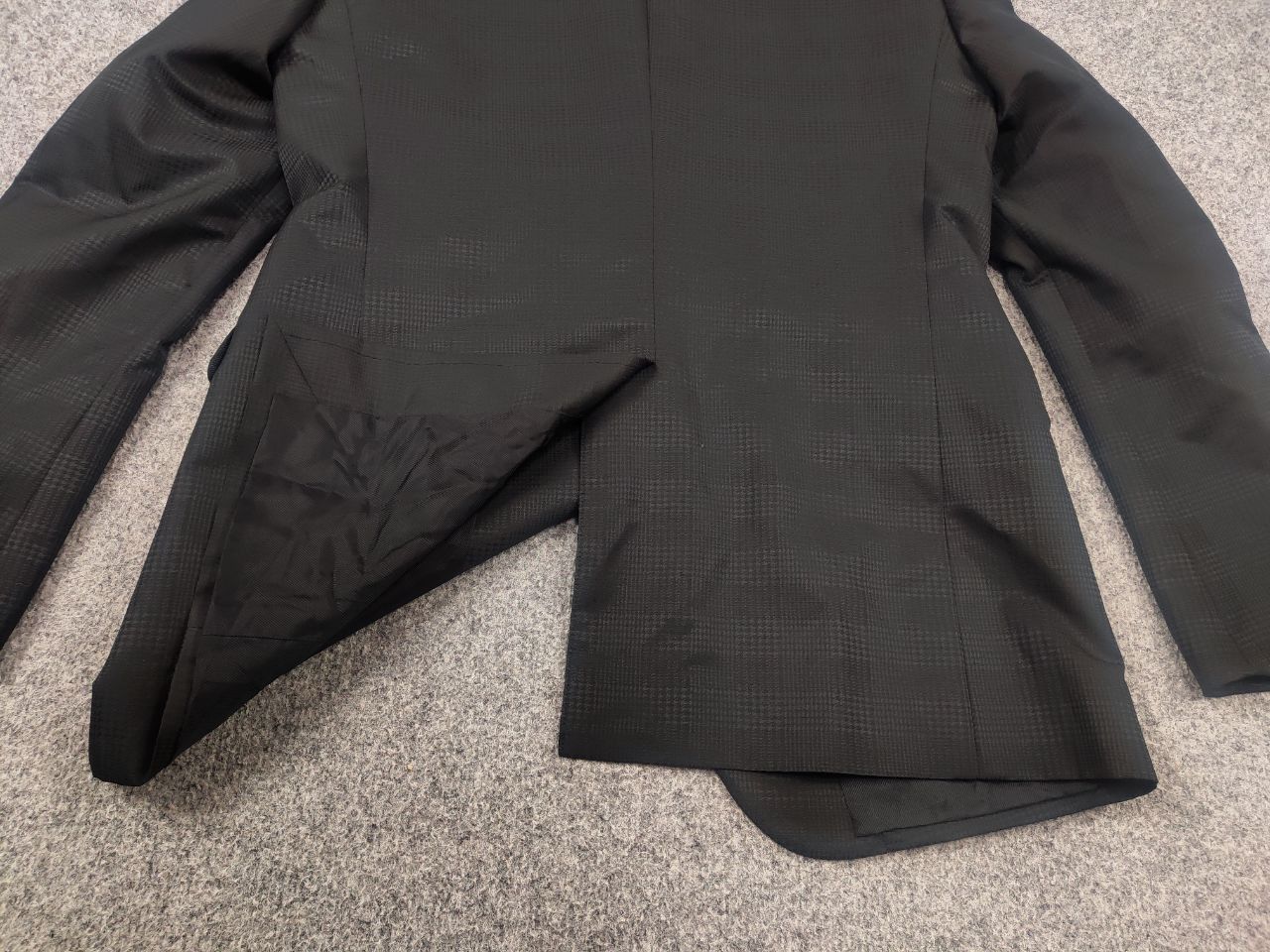 Pal Zileri Design double collar Patterned Wool Blazer Jacket