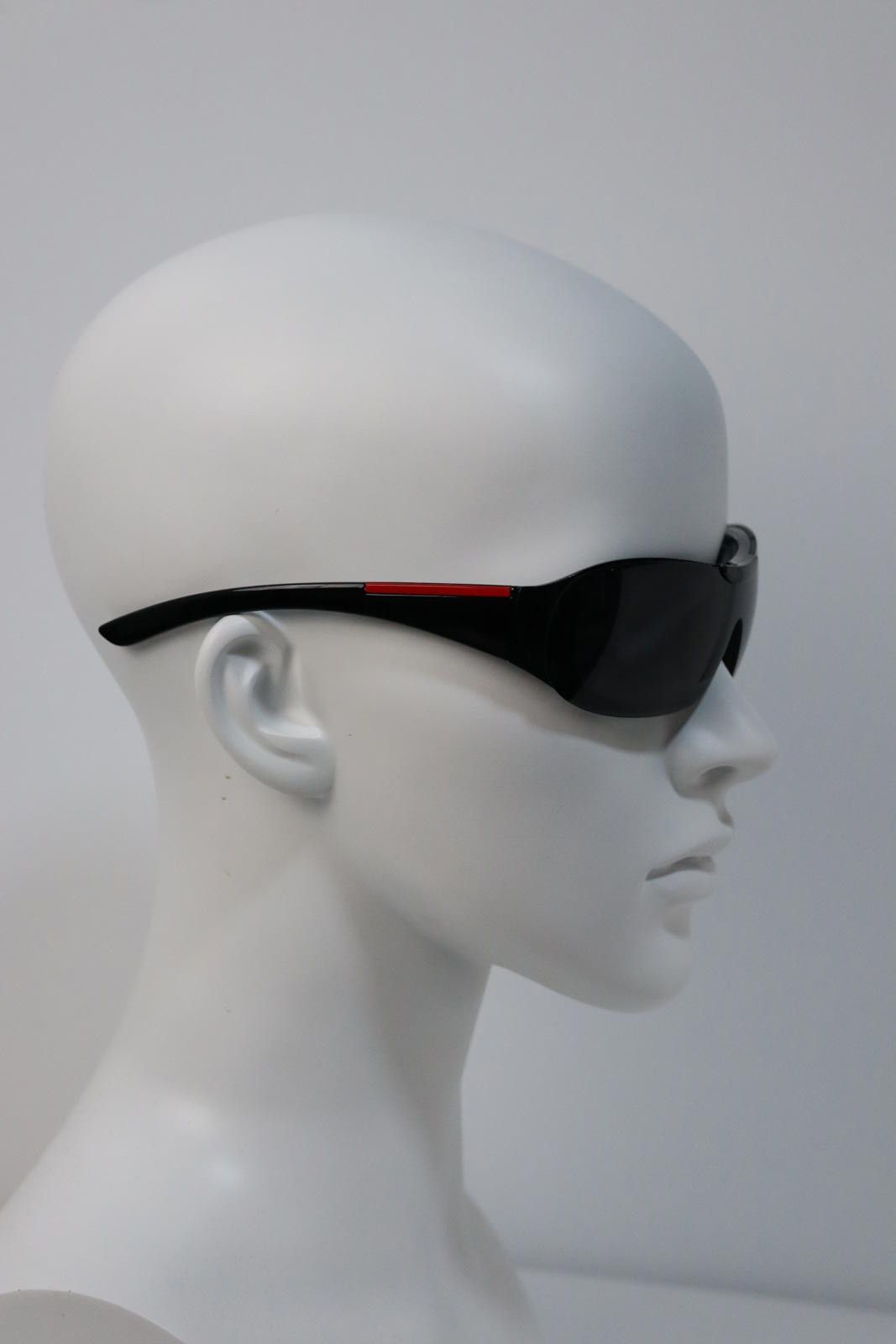 Other Y2k Avant Garde Futuristic Black Sunglasses Unisex OS Size ONE SIZE - 6 Thumbnail