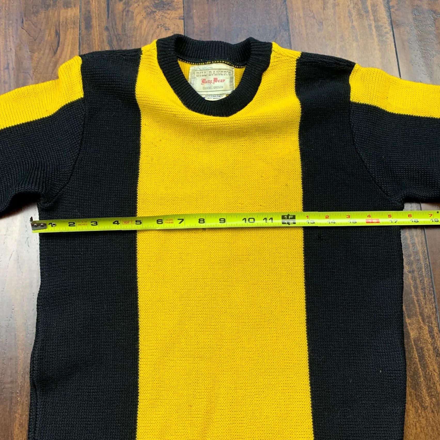 Vintage VINTAGE Bill Bakers 50s Wool Sweater M Yellow USA Rockabilly Mens Size US M / EU 48-50 / 2 - 6 Thumbnail
