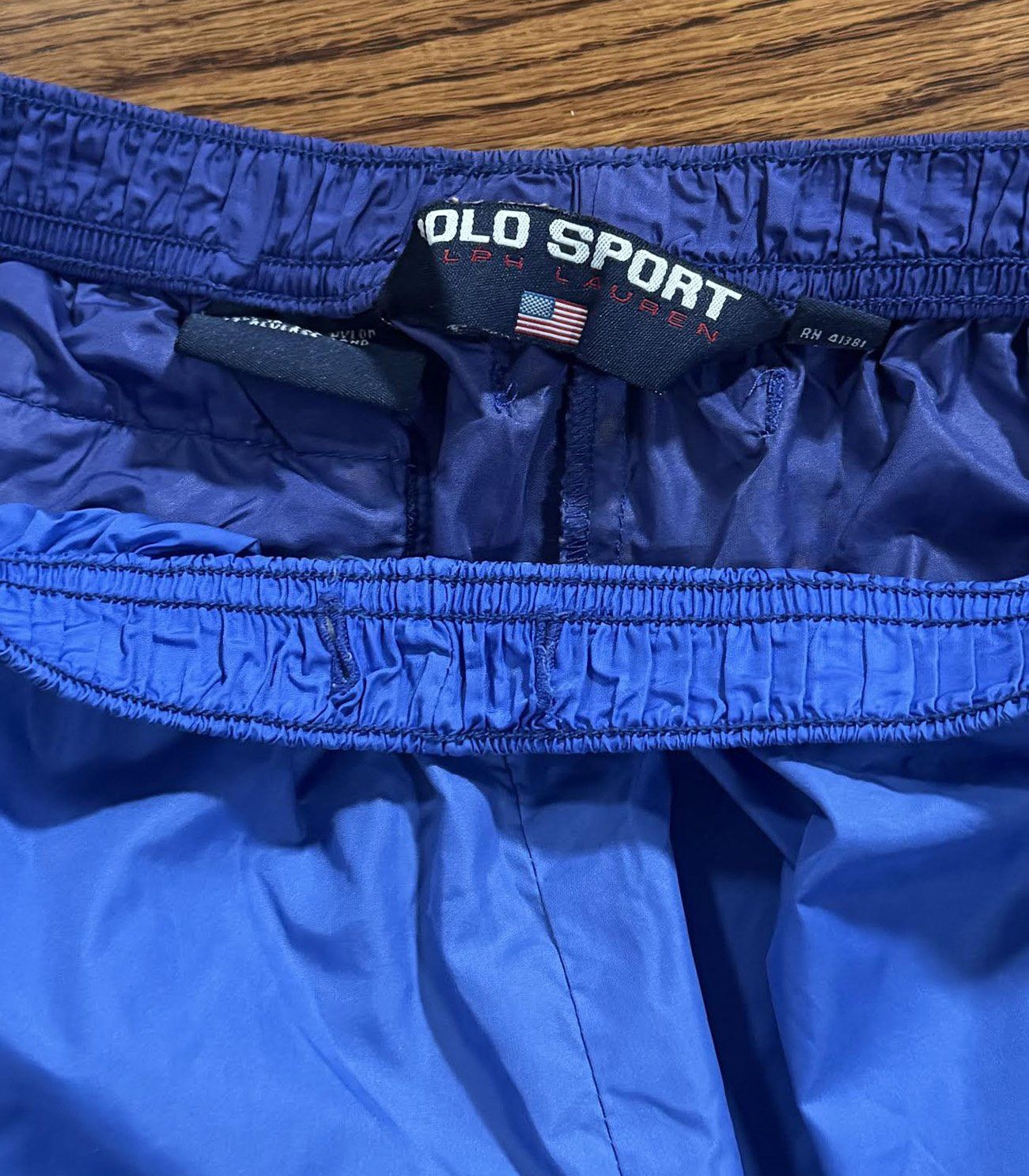 Polo Ralph Lauren Vintage Polo Sport RL Spell Out Reflective Shorts Size L Size US 36 / EU 52 - 3 Thumbnail