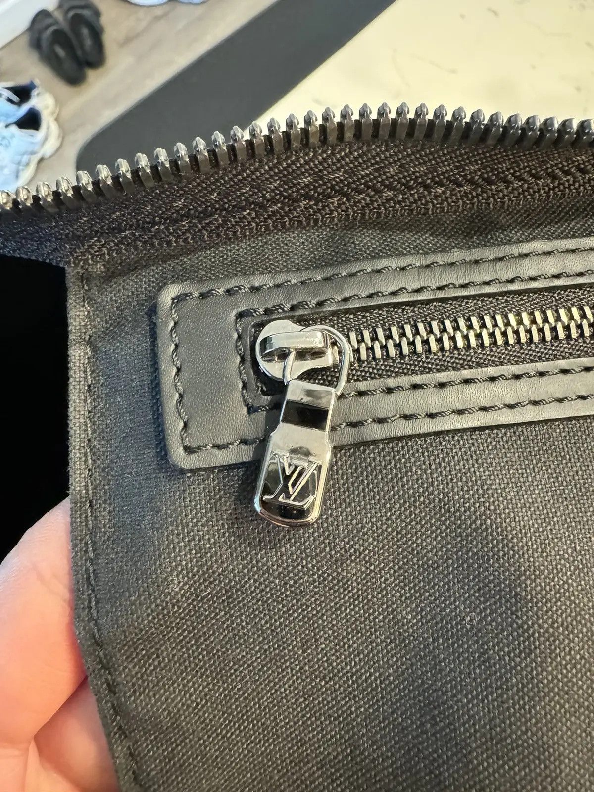 Louis Vuitton Louis Vuitton Bandouliere Keepall 55 Eclipse Monogram Size ONE SIZE - 11 Thumbnail