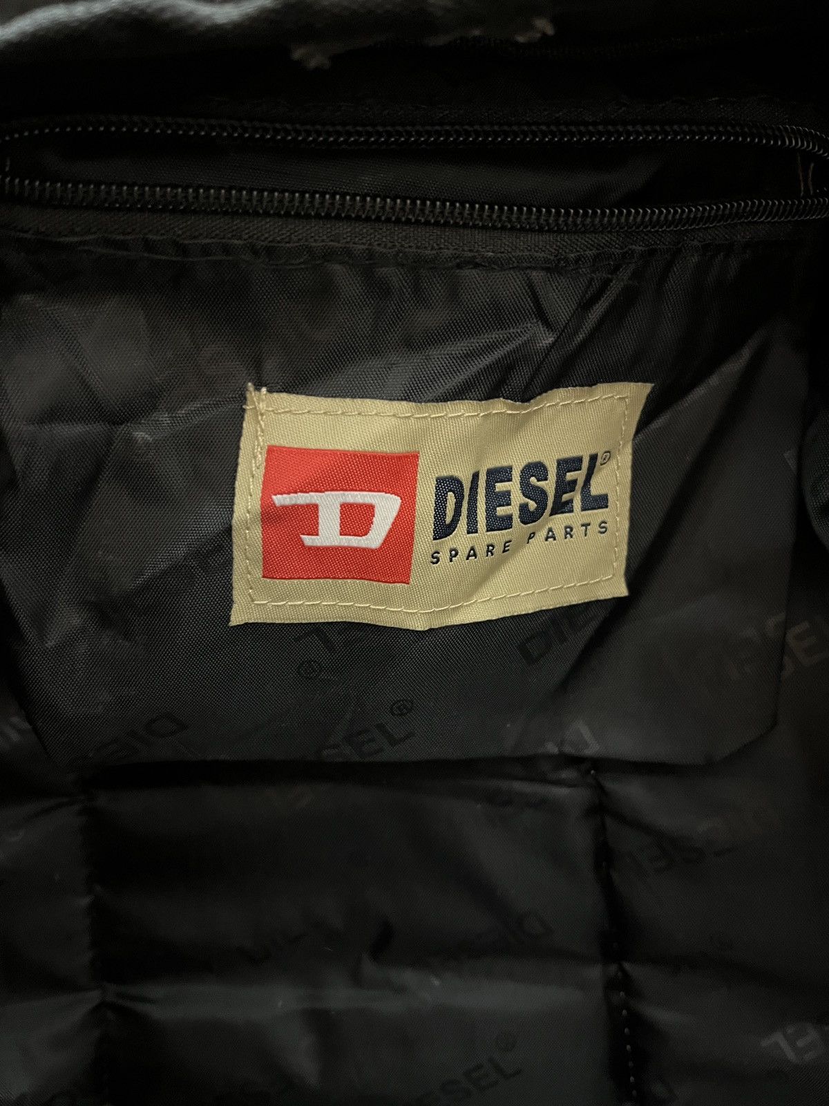 Diesel Vintage DIESEL Archive Y2K Military Shoulder Travel Bag Rare Size ONE SIZE - 12 Thumbnail