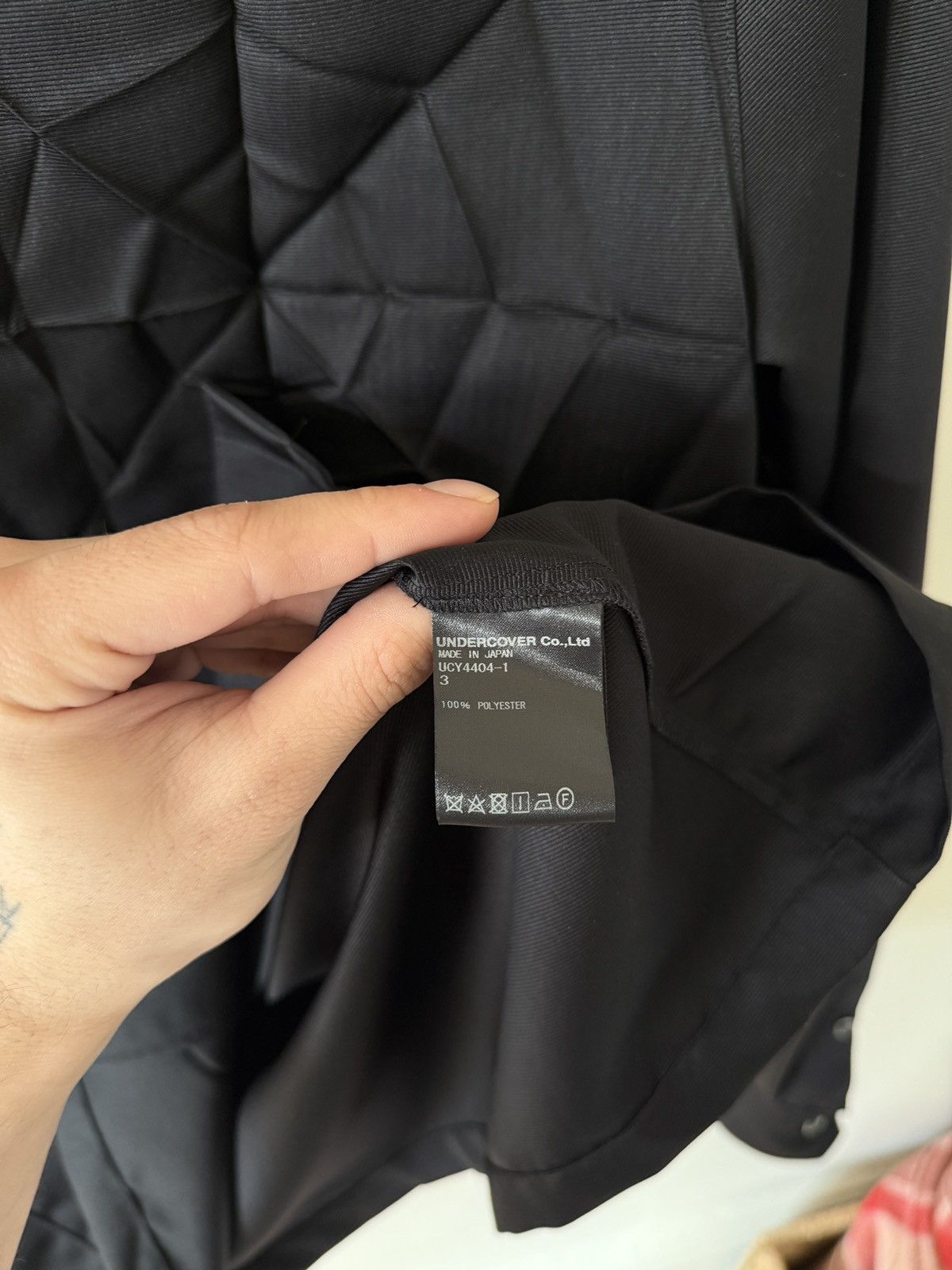 Undercover Undercover SS20 Spiderweb Pleated Shirt Size US L / EU 52-54 / 3 - 6 Thumbnail