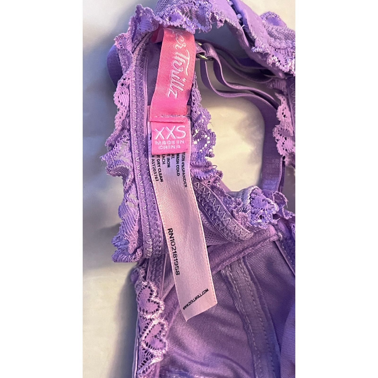 Dolls Kill Dolls kill Sugar Thrillz Lingerie Set Bra/Panty Size: XXS Size ONE SIZE - 8 Thumbnail