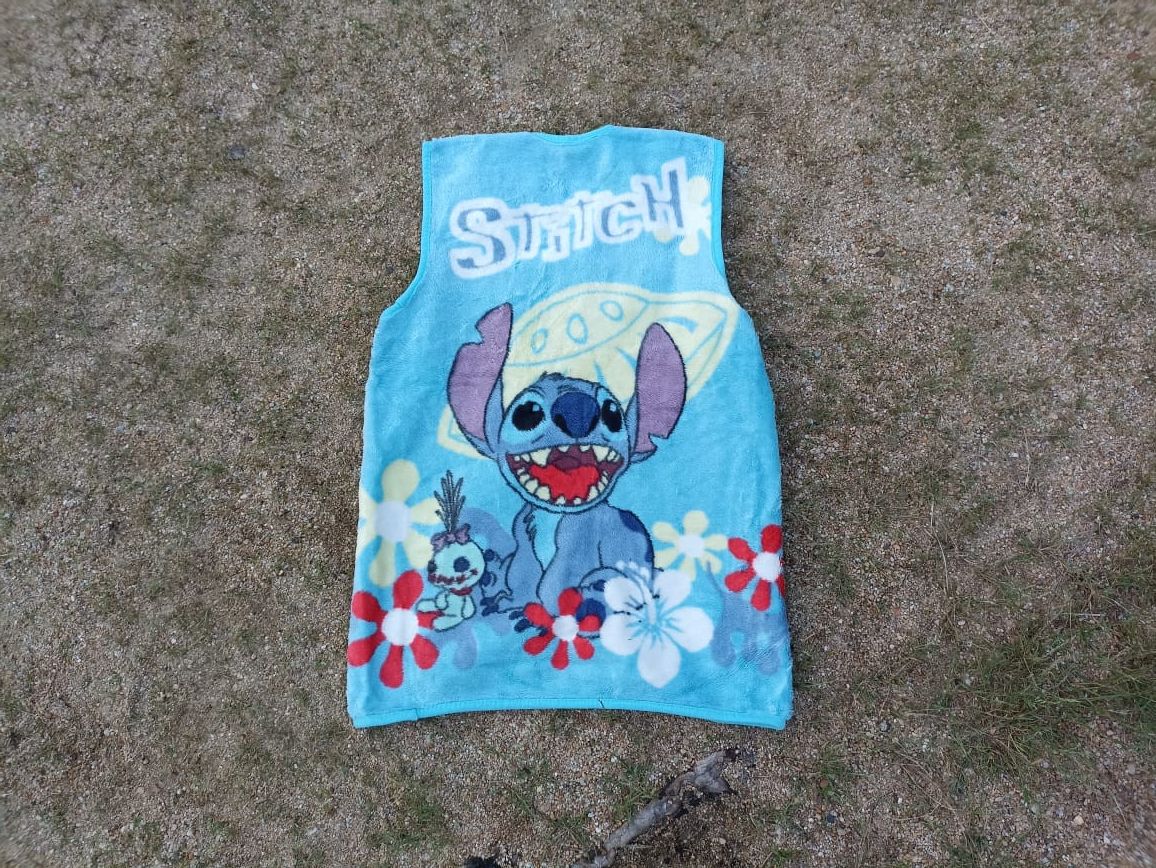 Disney × Japanese Brand Vest Fleece Disney Stitch Size M / US 6-8 / IT 42-44 - 3 Thumbnail
