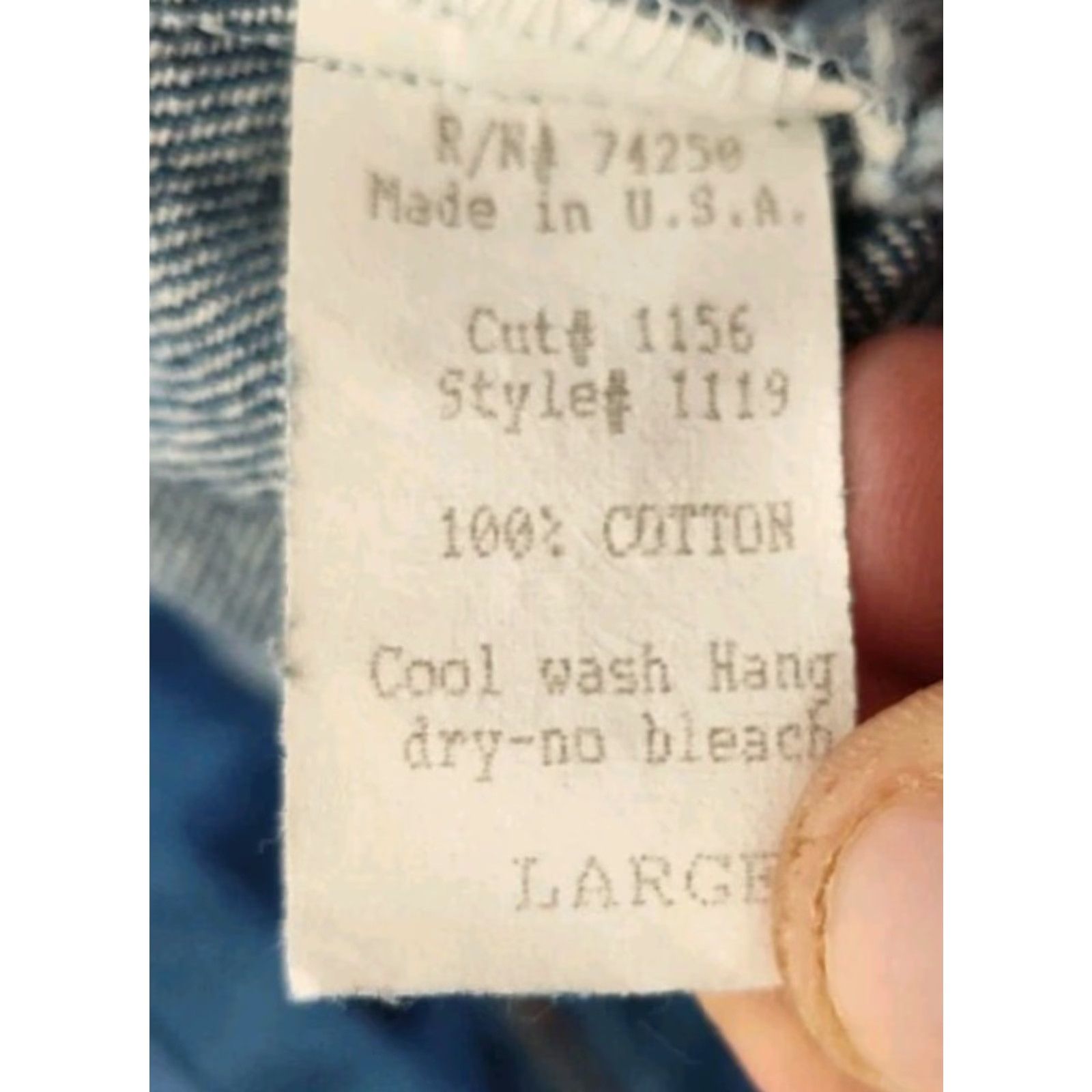 Vintage VINTAGE Hollywood Athletic Club Denim Jacket Mens Size L Blue 80s 90s Sunset Boulevard Embroidered Size US 33 - 3 Thumbnail