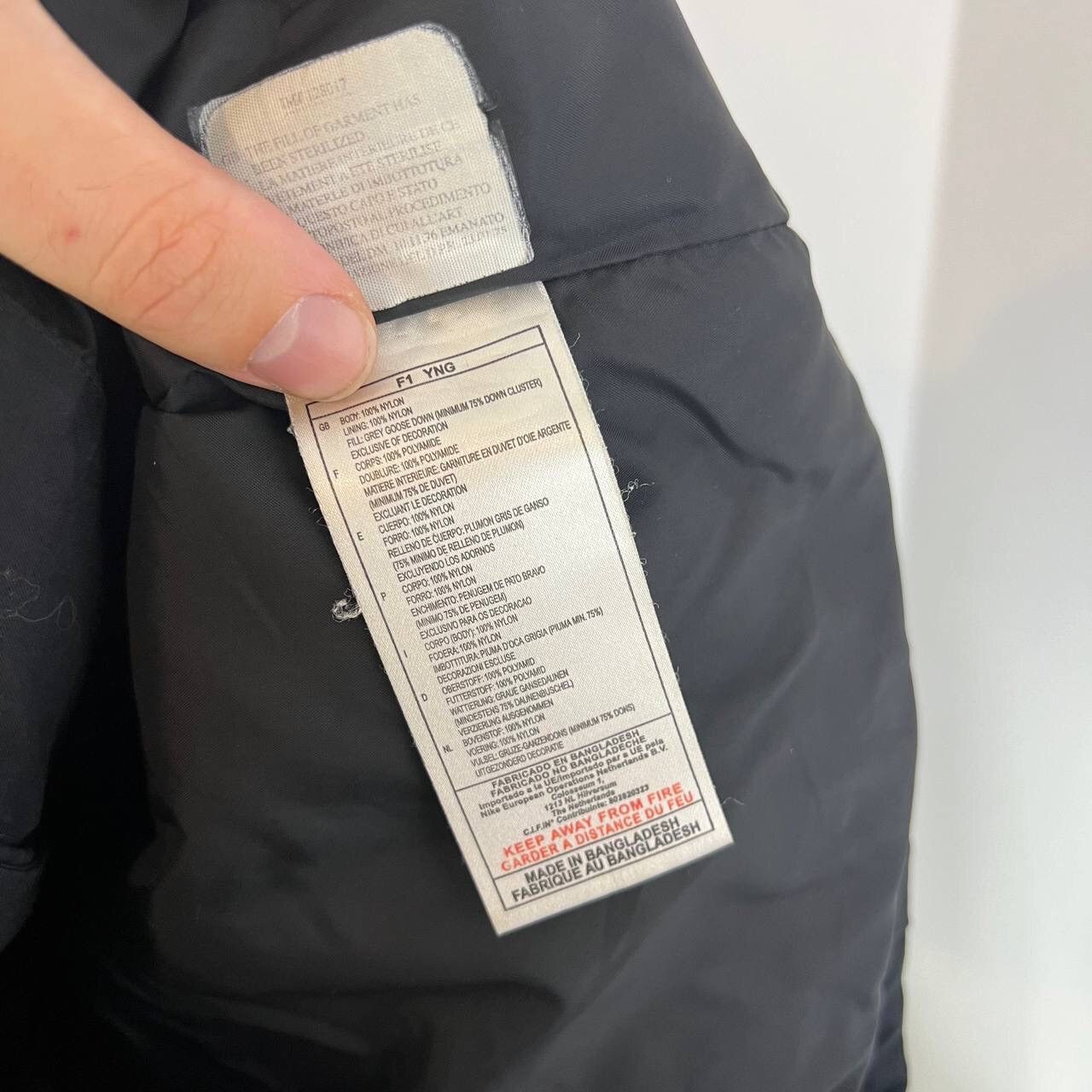 Nike ACG Goose Down Nike ACG Vintage Jacket Y2K Black Size M / US 6-8 / IT 42-44 - 8 Thumbnail
