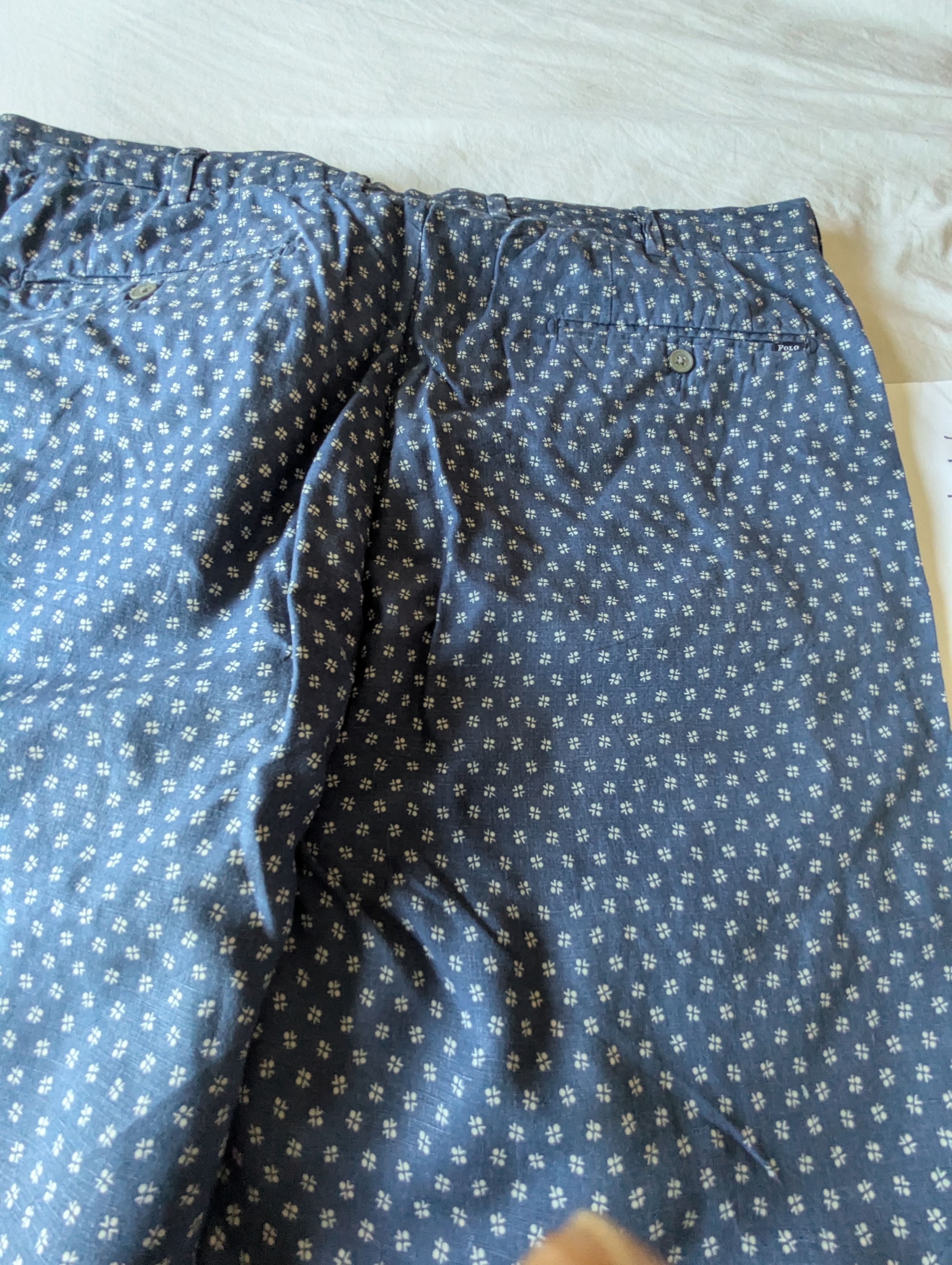 Polo Ralph Lauren Vintage Linen and Silk Short Pant Size US 36 / EU 52 - 1 Thumbnail