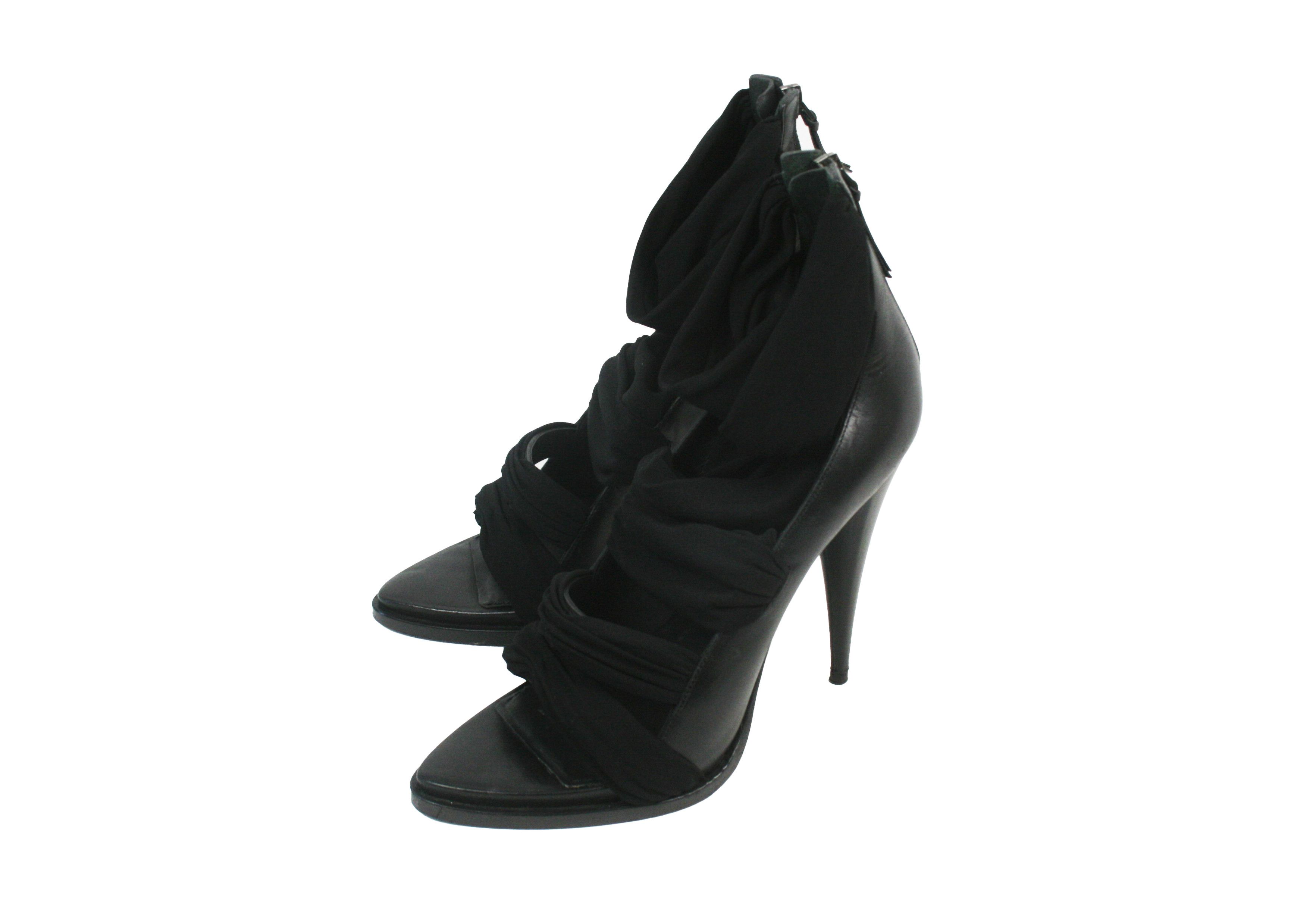 Givenchy Jersey Satin Gladiator Wrap Sandals Size US 8 / IT 38 - 1 Thumbnail