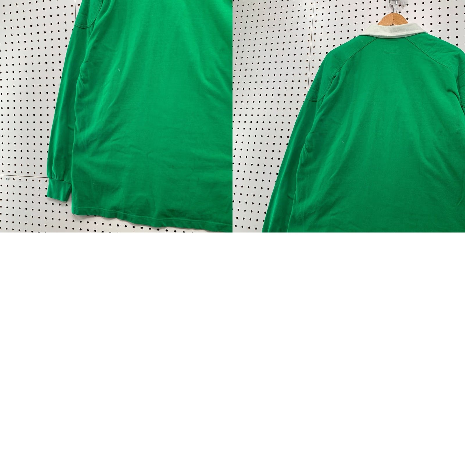 Vintage Ireland Rugby Polo Shirt Mens L Green Embroidered Cara Craft Thick Cotton Size US L / EU 52-54 / 3 - 10 Thumbnail