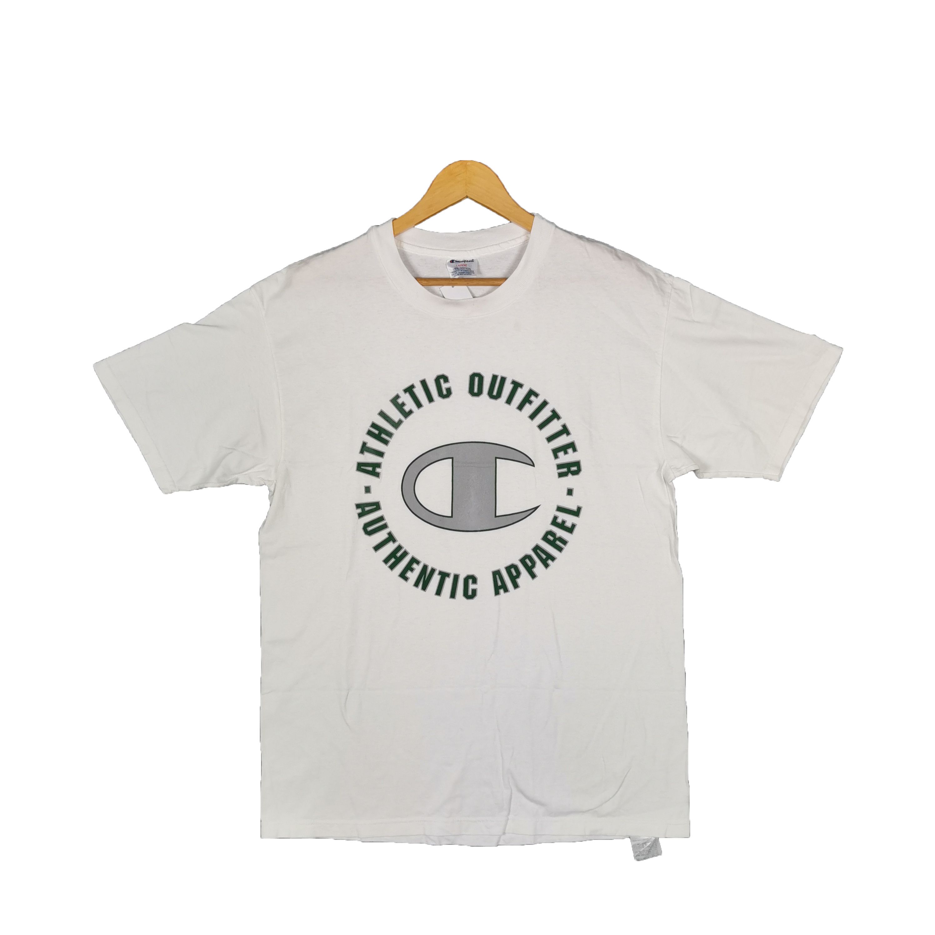 Champion Vintage 90s Champion T-Shirt Logo Streetswear Crewneck Tees Size US L / EU 52-54 / 3 - 1 Thumbnail