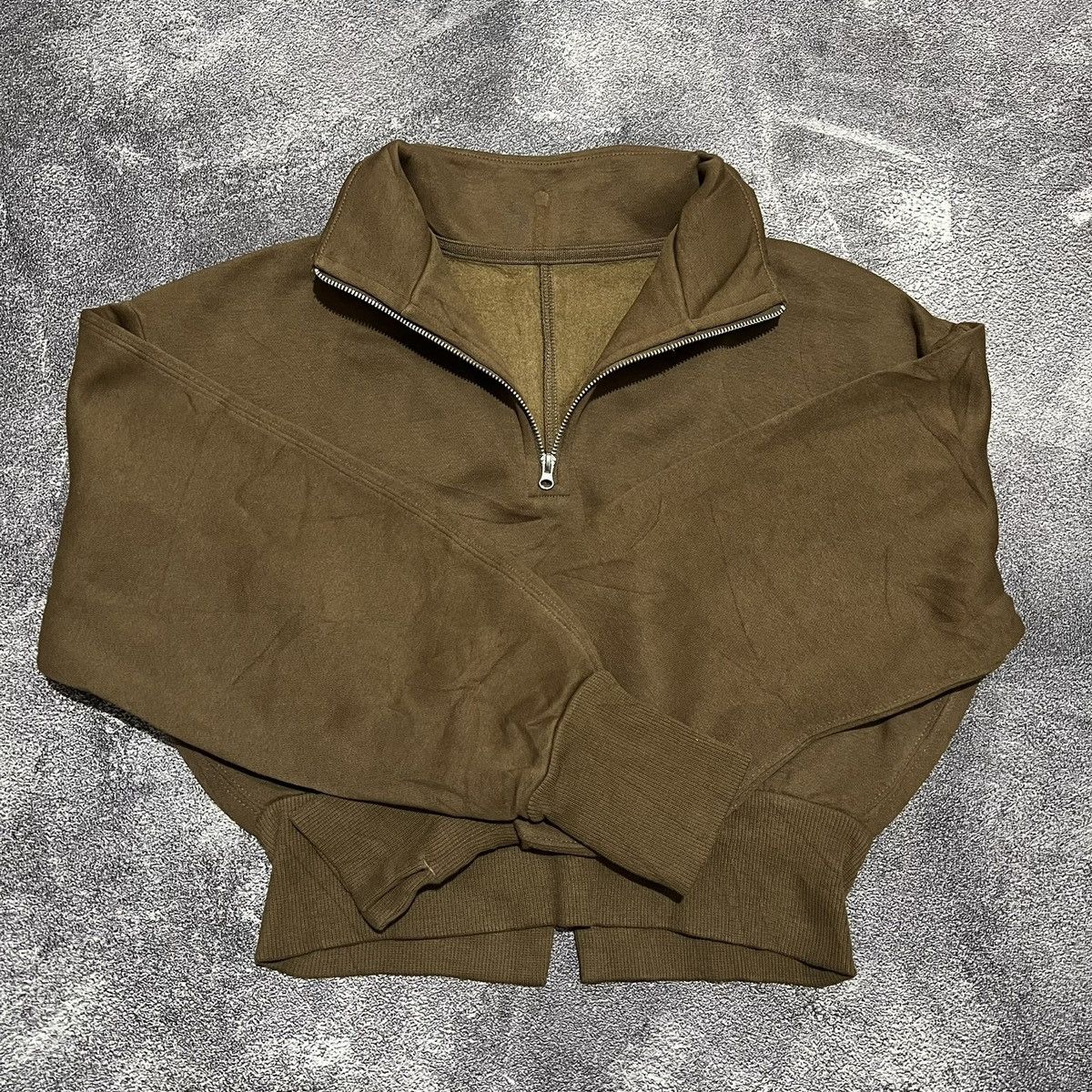 GU CROP SWEATER HALFZIPPER Size S / US 4 / IT 40 - 3 Thumbnail
