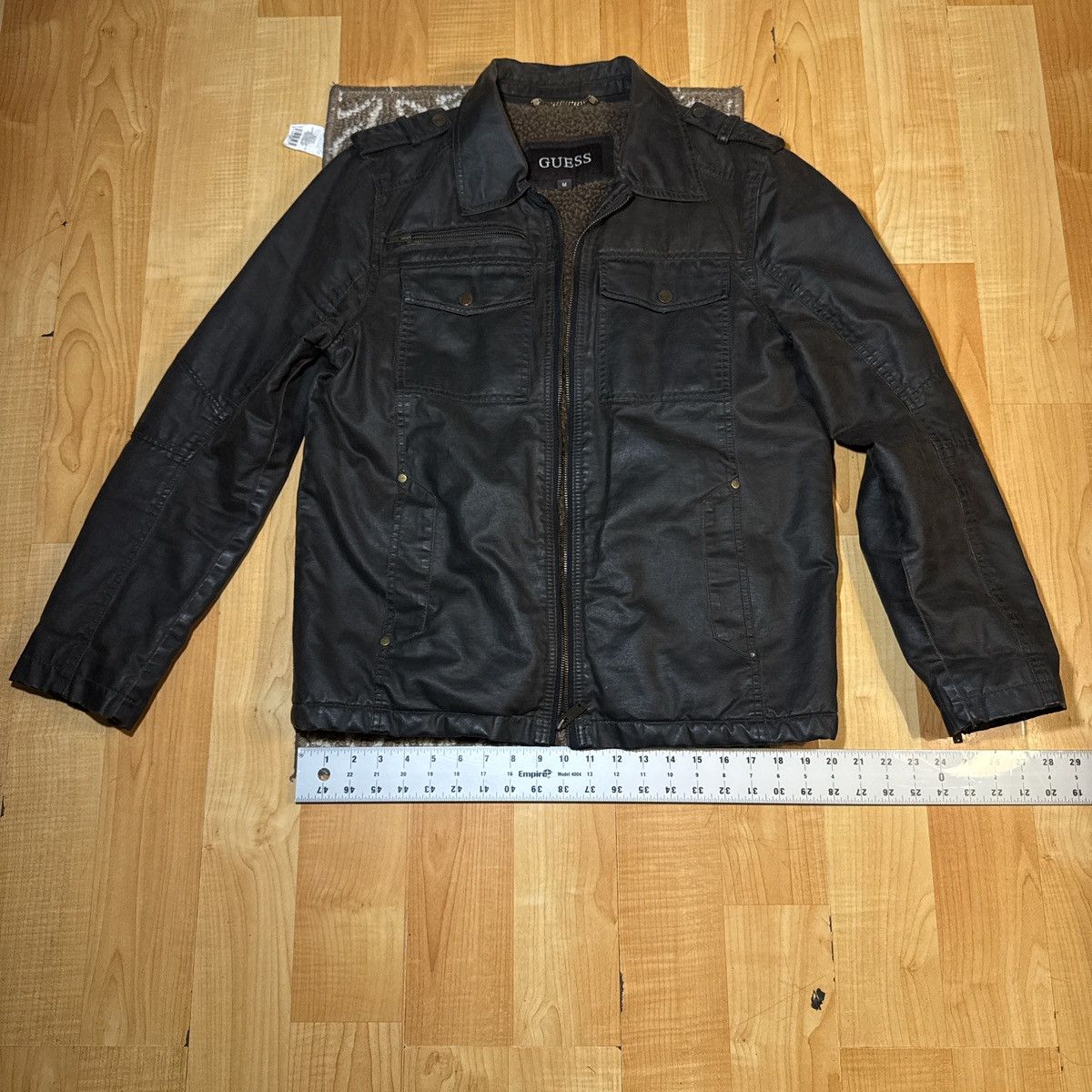 Guess Faux fur Leather Men's Jacket