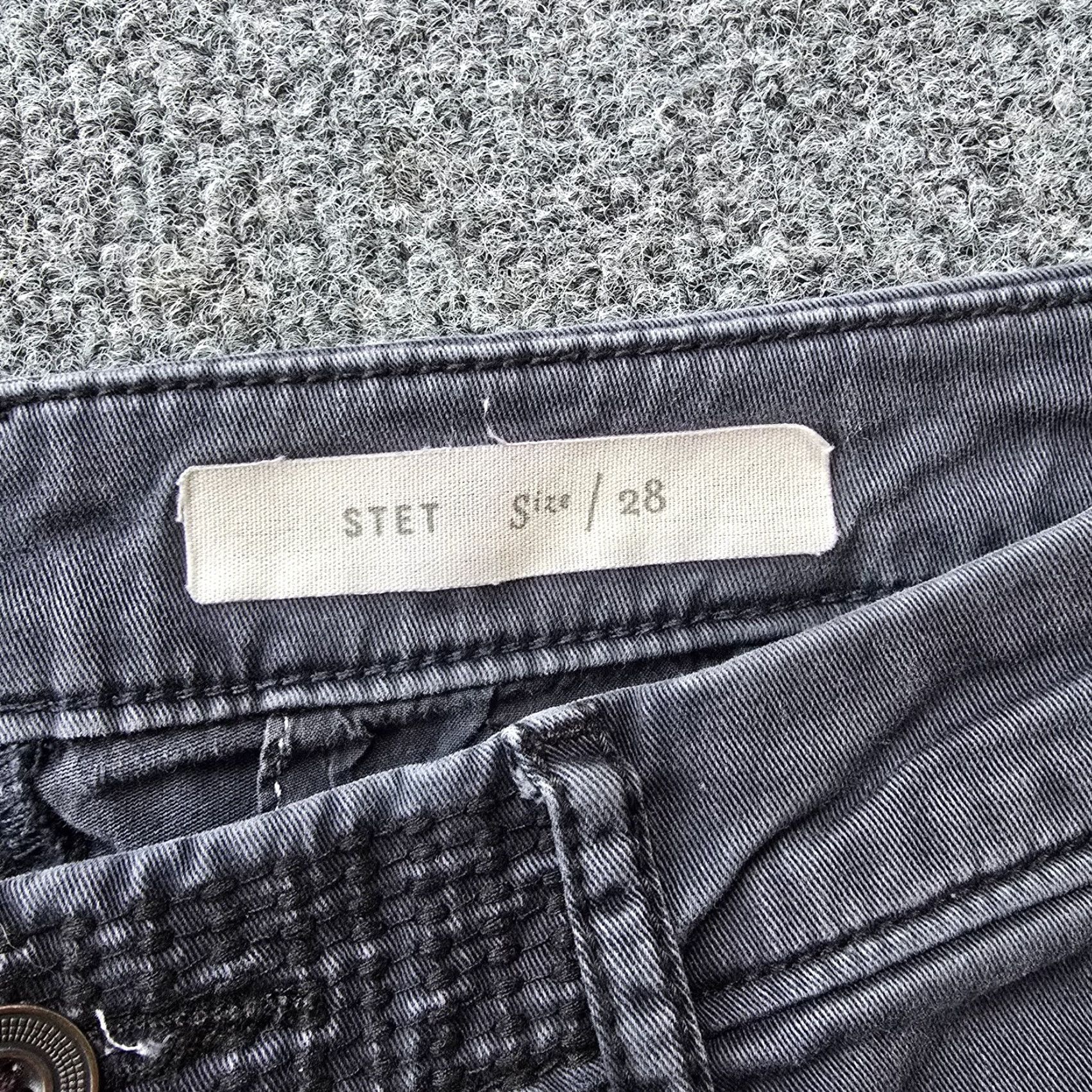 Vintage Pilcro Jeans Womens 28 Black Capri Crop Taper Casual Slim Denim Capris Crop Zipper Fall Spring Summer Womens Size 28" / US 6 / IT 42 - 5 Thumbnail