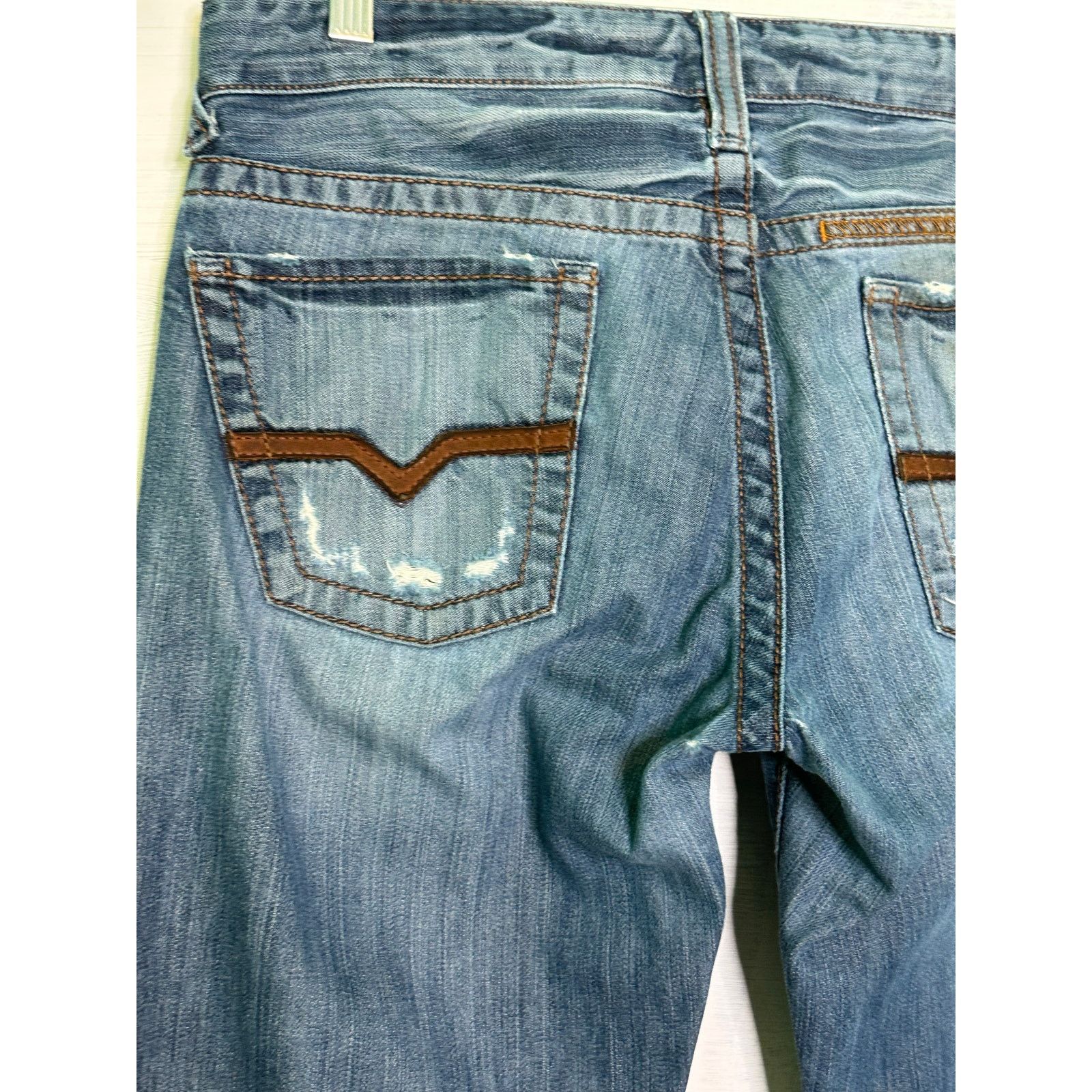 Guess GUESS Rebel Regular Studded Distressed Jeans size 30 Size US 30 / EU 46 - 8 Thumbnail