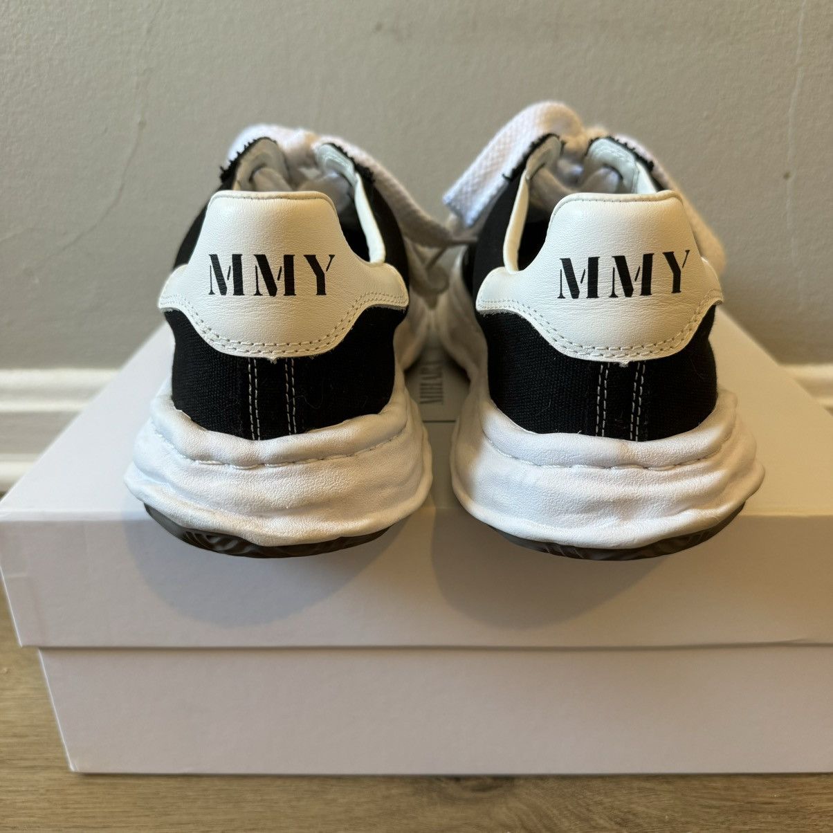 Maison MIHARA YASUHIRO MMY Blakey Low Canvas Sneakers Size US 12 / EU 45 - 5 Thumbnail
