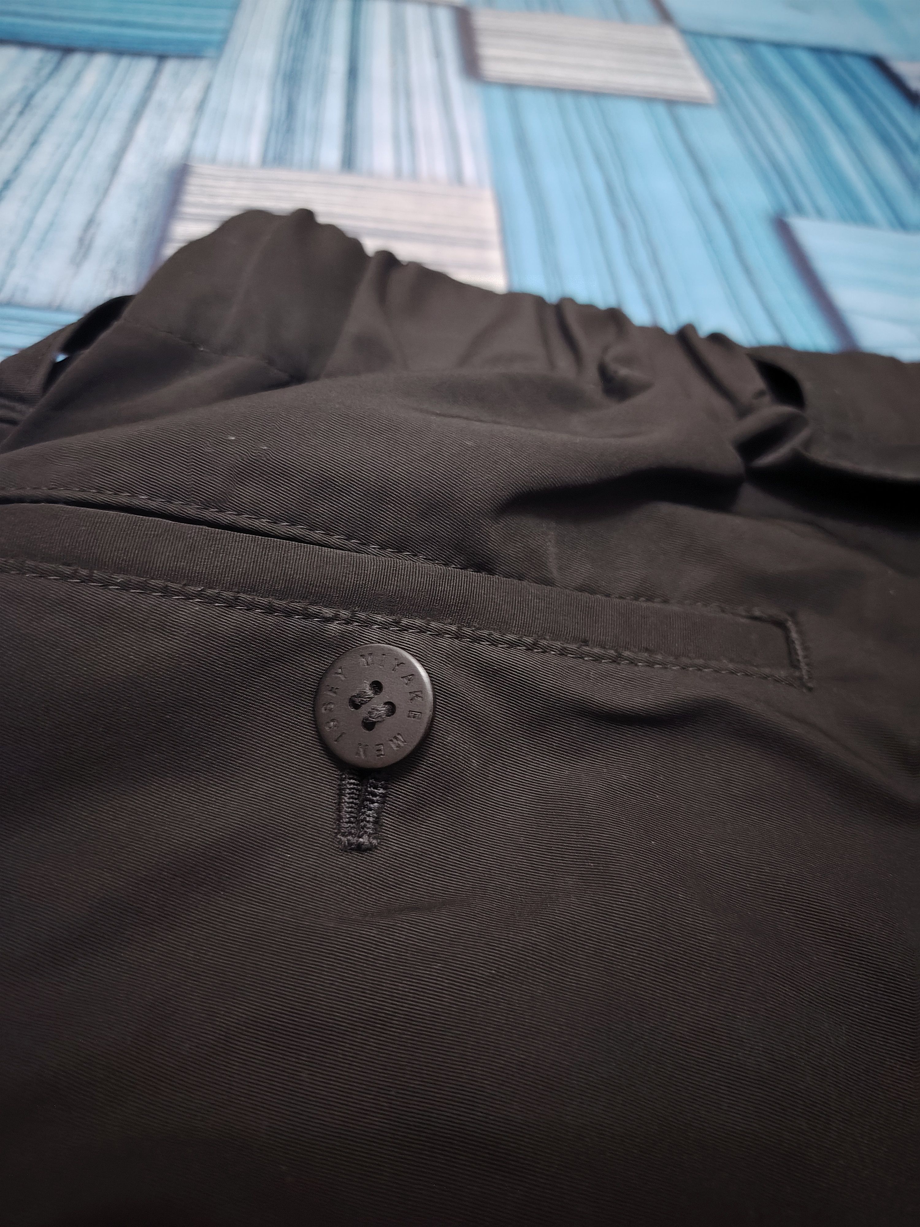 Issey Miyake Issey miyake men relaxed black pants Size US 29 - 14 Thumbnail