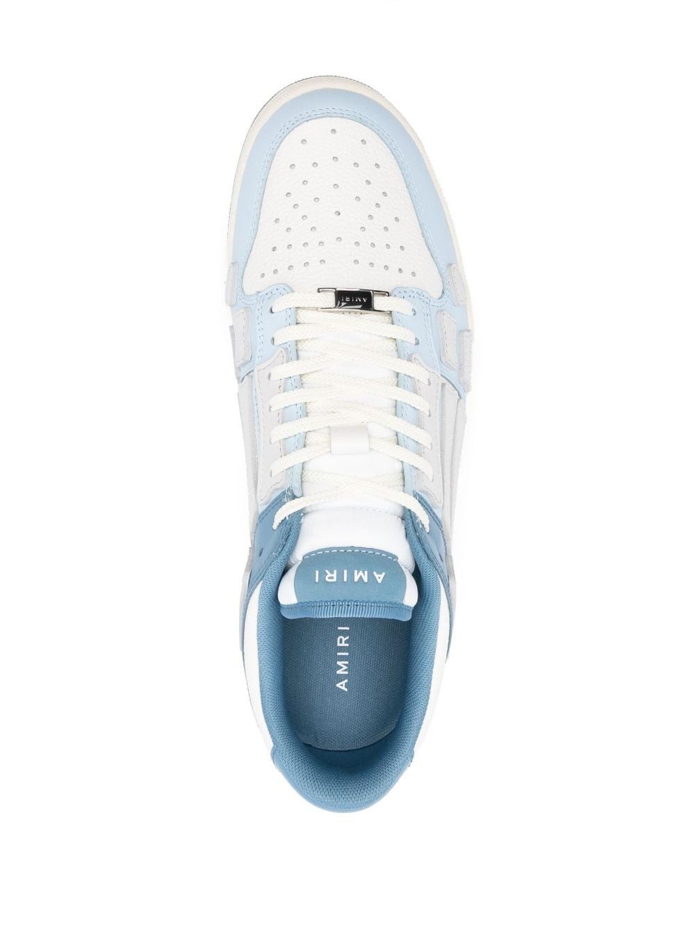 Amiri o1s1wg110625 Skelton Low-Top Sneakers in Blue/White Size US 8 / EU 41 - 4 Thumbnail