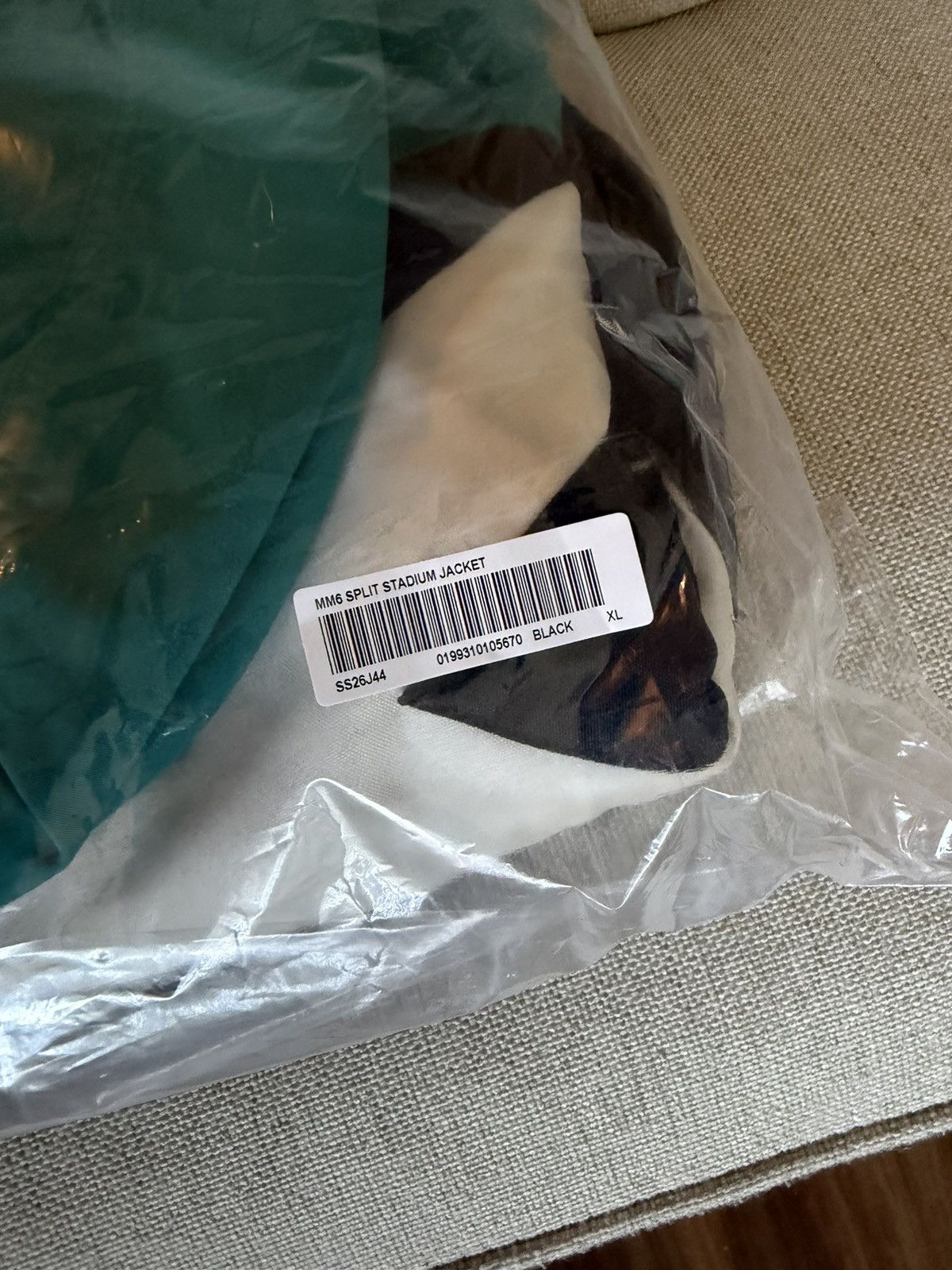 Maison Margiela × Supreme Supreme SS26 MM6 Maison Margiela Split Stadium Jacket Sz XL Size US XL / EU 56 / 4 - 8 Thumbnail