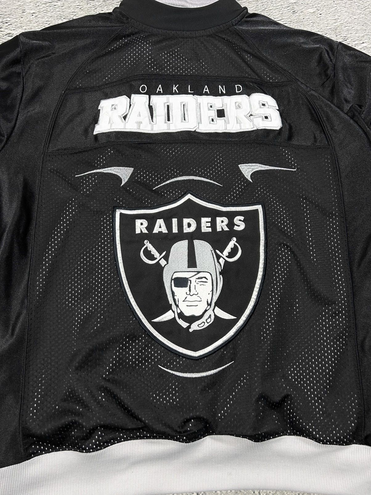 NFL NFL Raiders Orlando hoodie with jersey black grey Size US XL / EU 56 / 4 - 9 Thumbnail