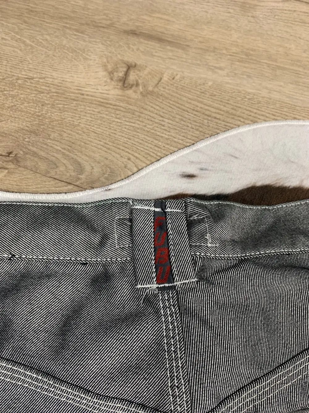 Fubu Vintage Fubu Silver Baggy Pants Jeans Rap Swag Y2K Drip Size US 29 - 6 Thumbnail