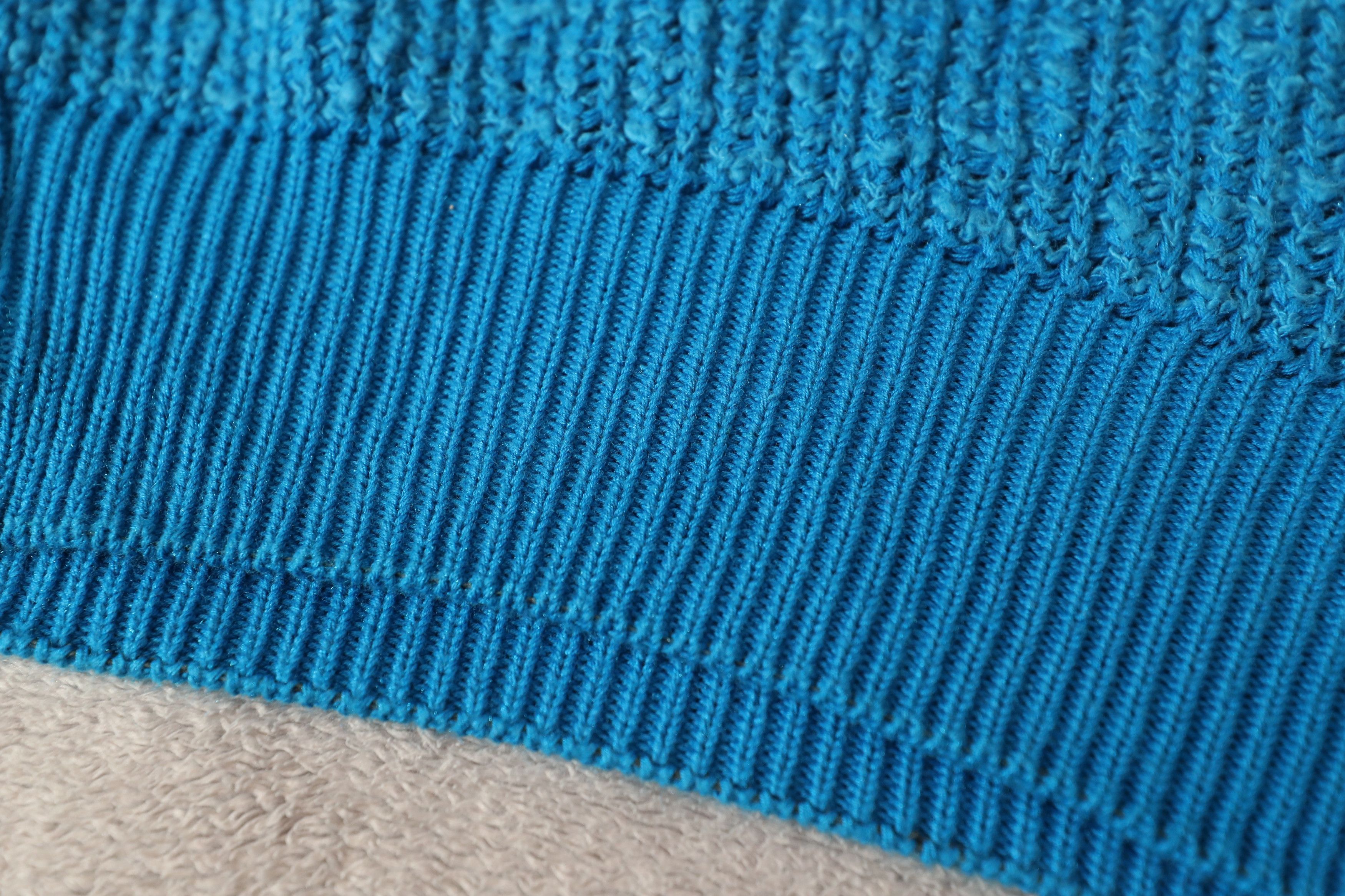 Vintage Modango Vintage Blue Knit Sweater (56) Size US XL / EU 56 / 4 - 5 Thumbnail